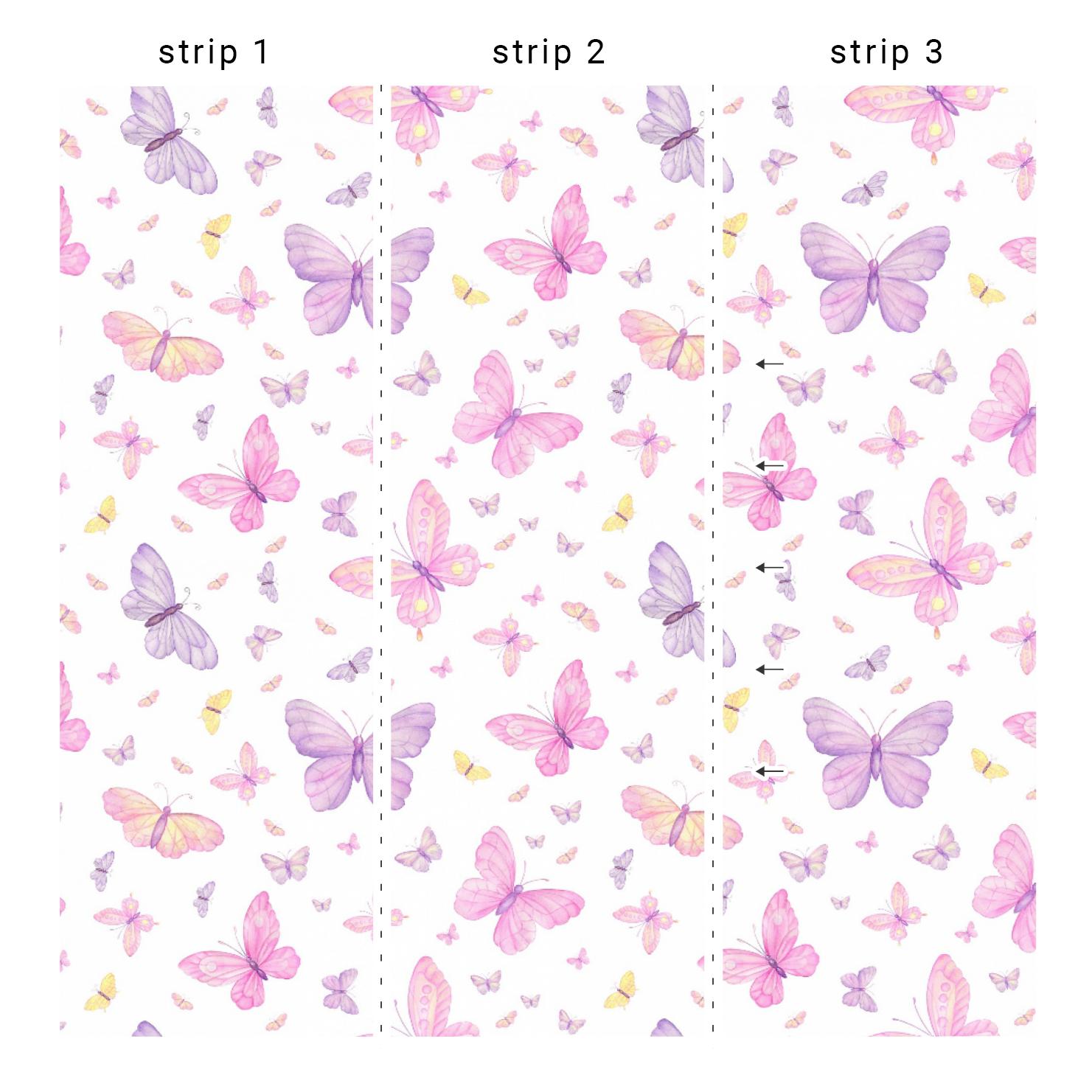 1481x1481 Pink and Purple Butterflies Wallpaper