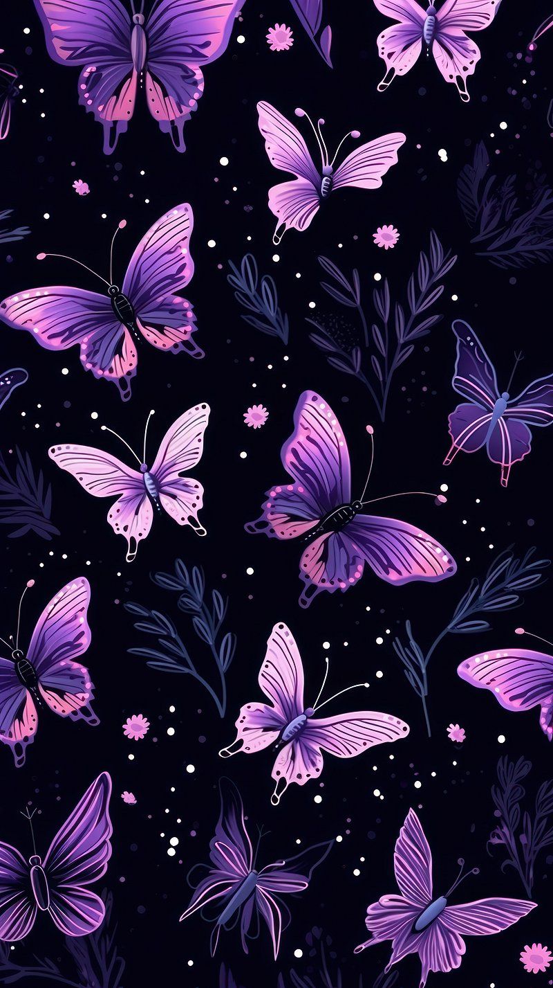 Lilac Butterfly Wallpapers - Top Free Lilac Butterfly Backgrounds ...