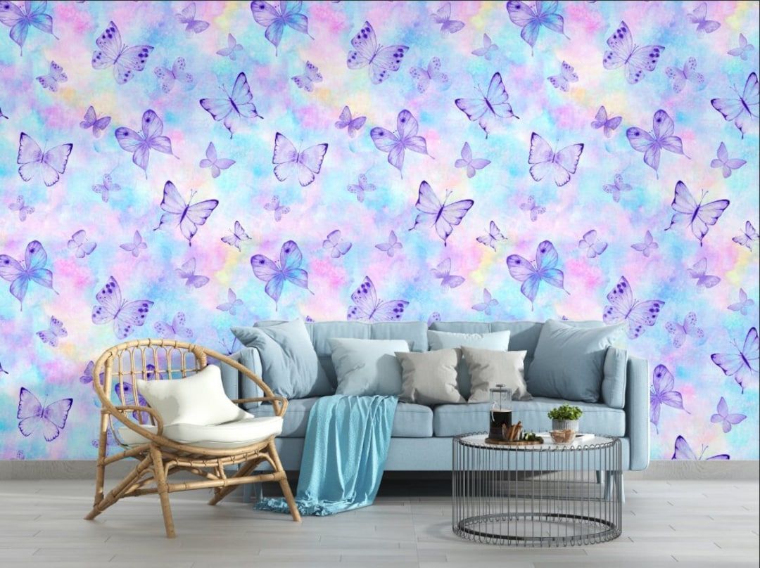 1080x808 Butterfly Wallpaper. Purple Butterflies