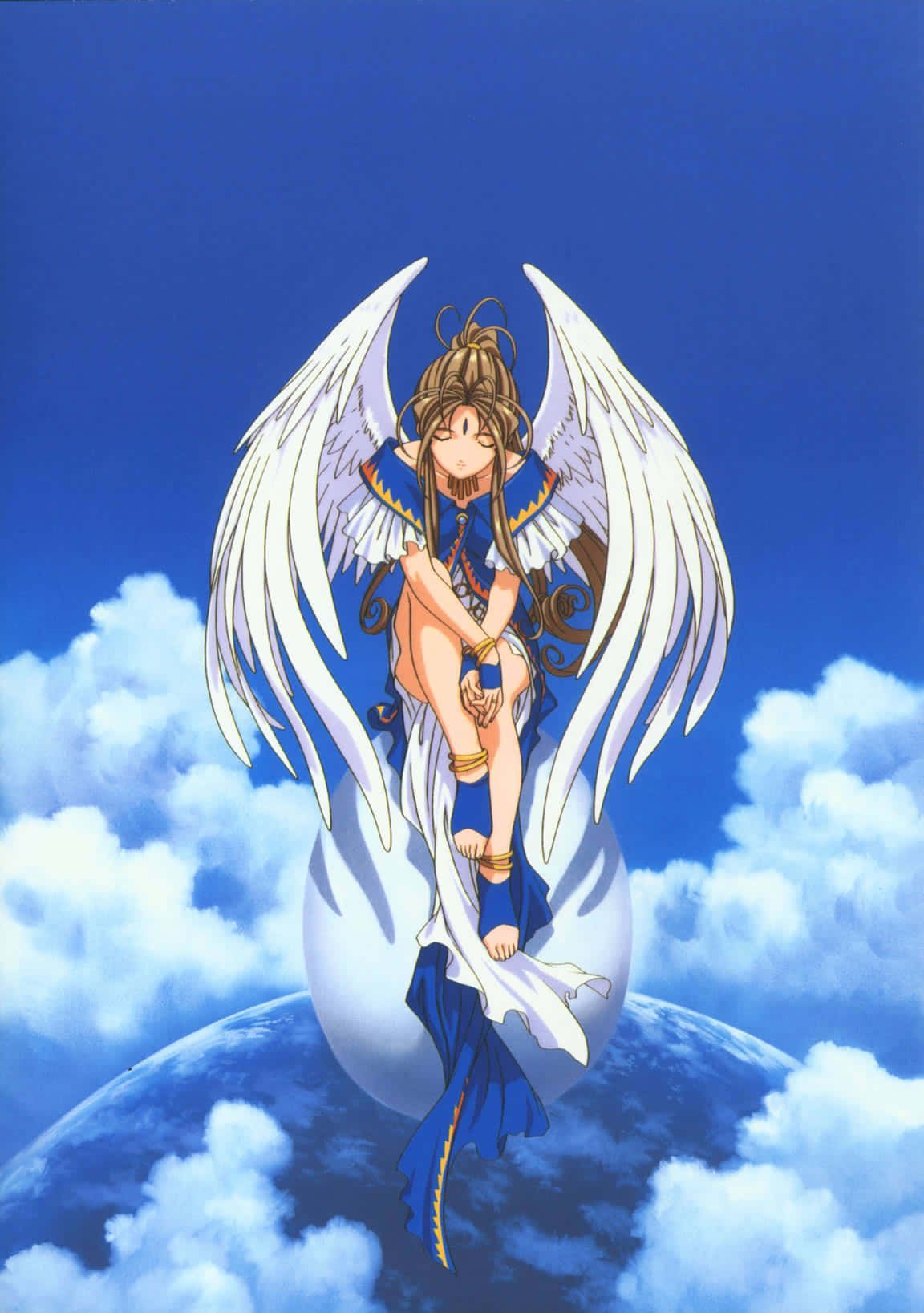 1152x1637 Download Ah My Goddess Background