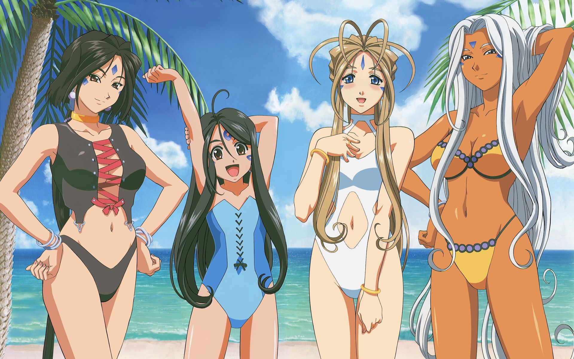 1920x1200 Belldandy (Ah! My Goddess) wallpaper