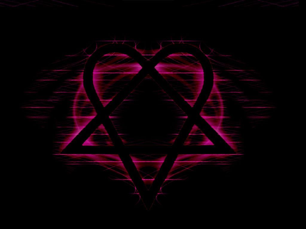 1024x768 Free download Him Heartagram Wallpaper