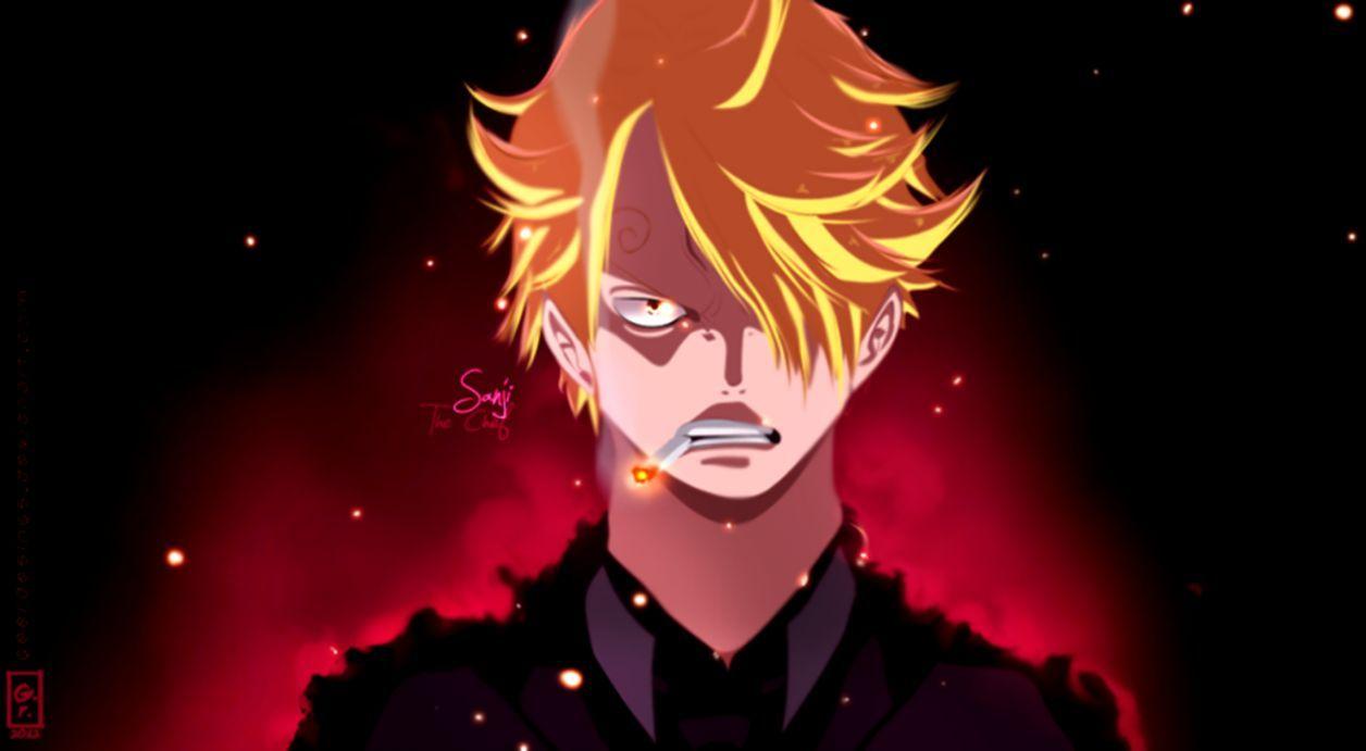 1256x691 Sanji One Piece HD Wallpaper