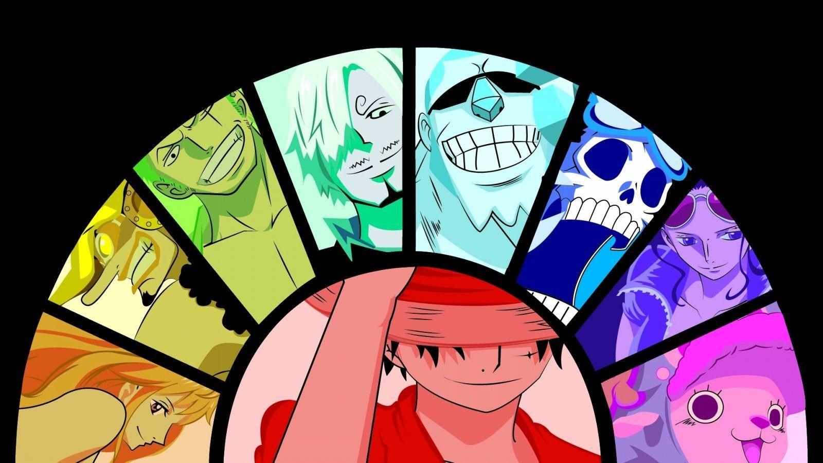 1600x900 The colours of the straw hat pirates Wallpaper