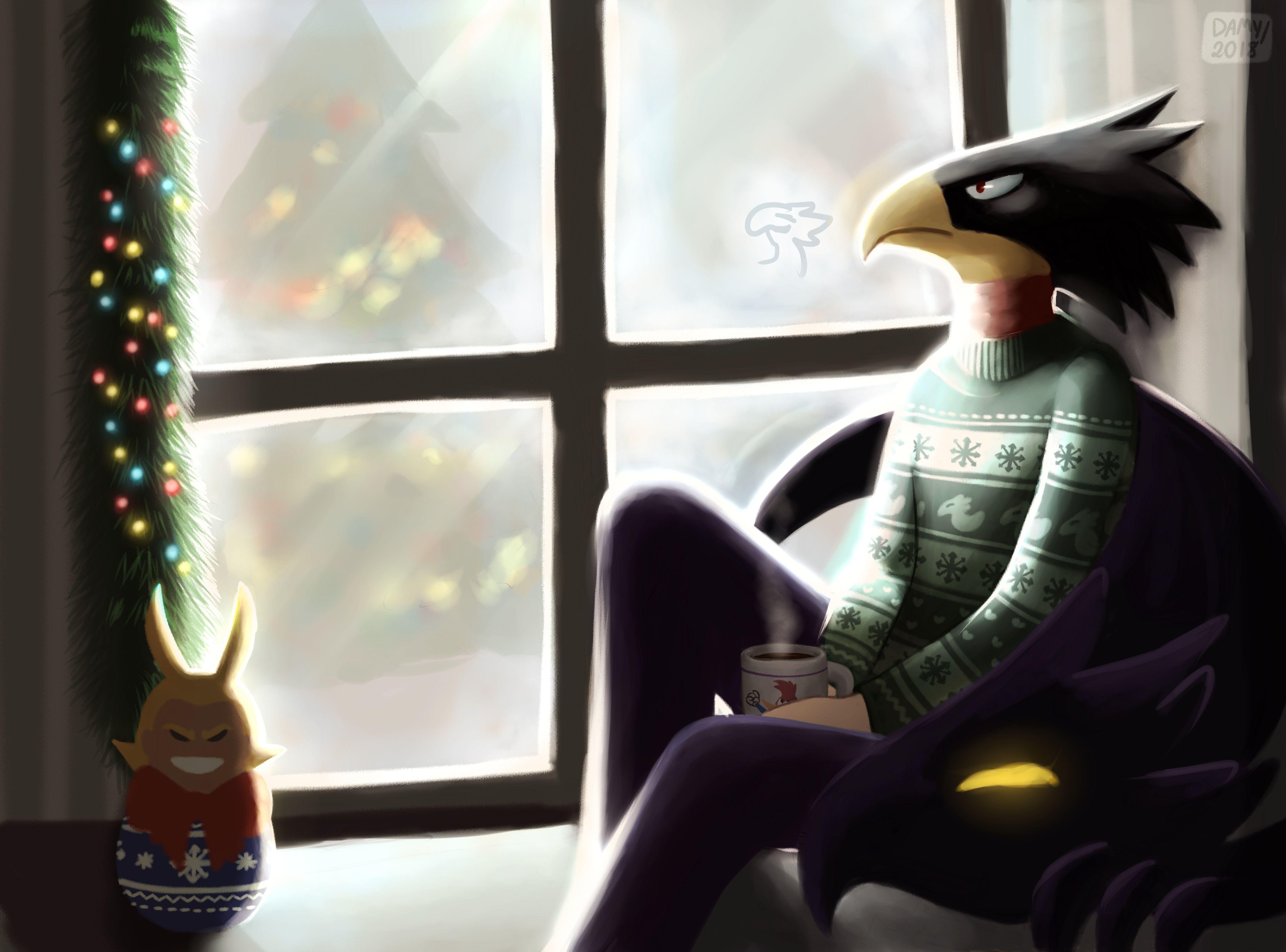4735x3507 4735x3507 Fumikage Tokoyami wallpaper and background
