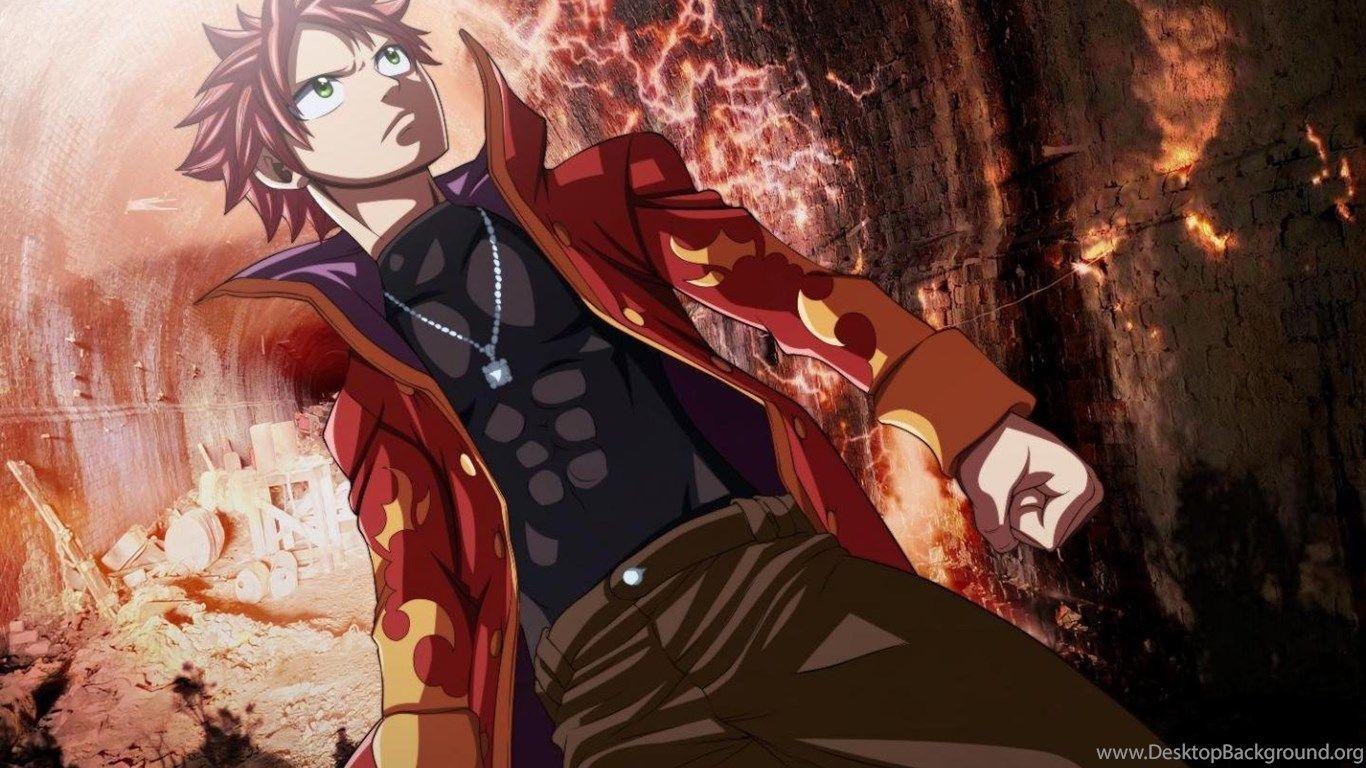 1366x768 NATSU DRAGNEEL WALLPAPER Desktop Background