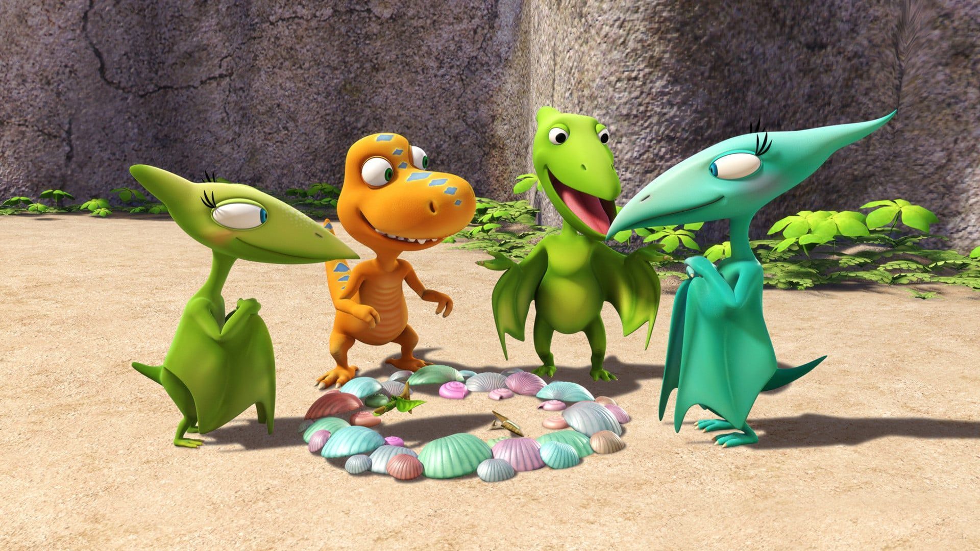 1920x1080 TV Show Dinosaur Train HD Wallpaper