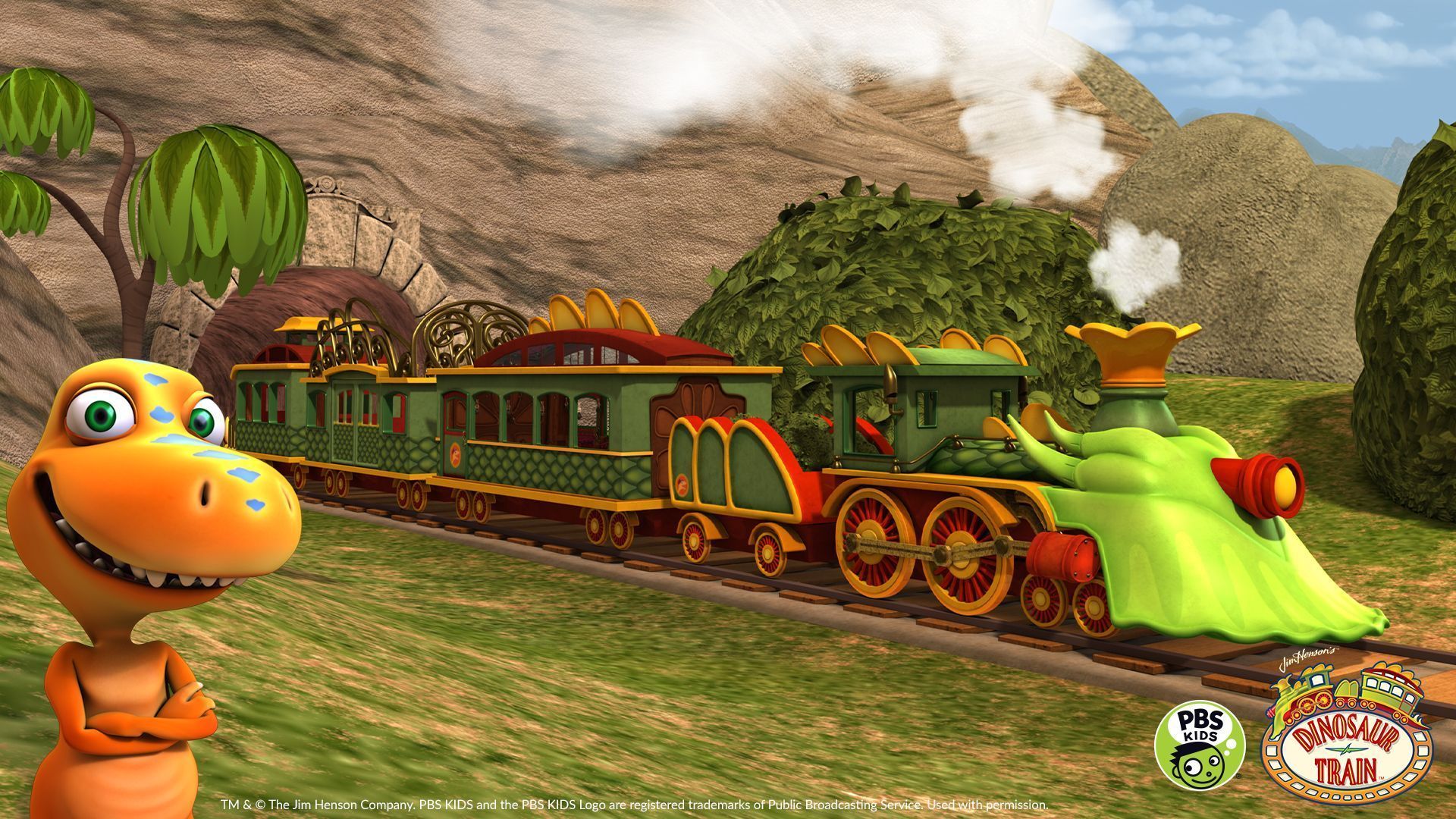 1920x1080 DINOSAURTRAIN virtual background