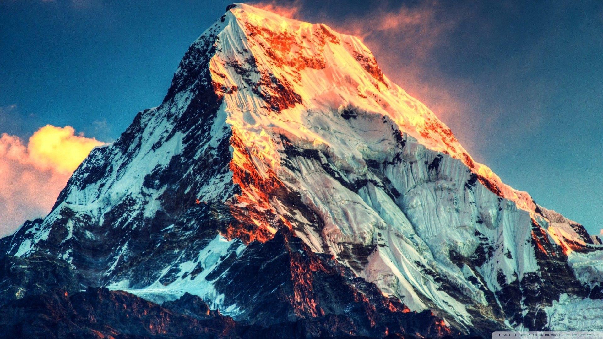 1920x1080 Mount Everest Wallpaper HD