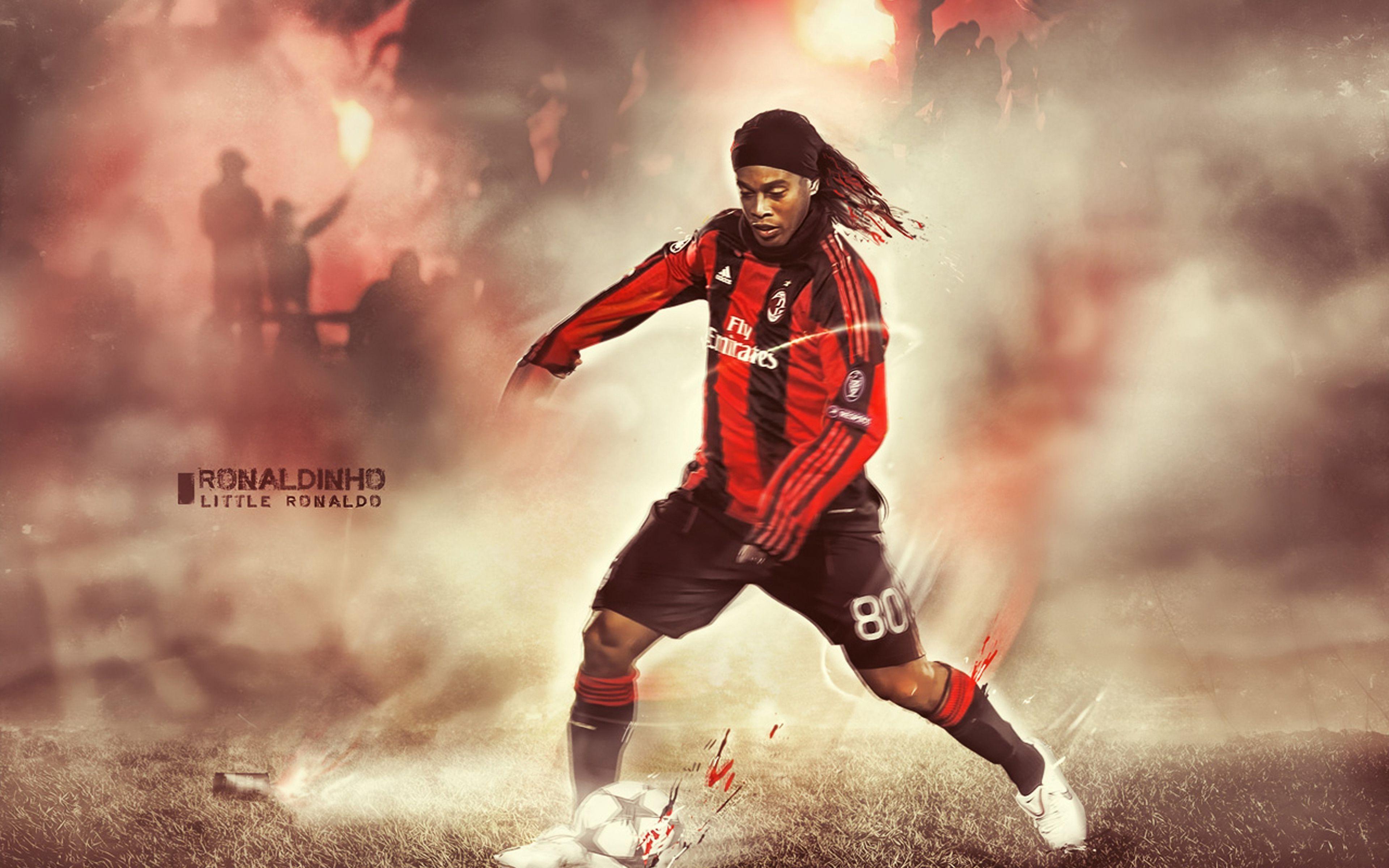 Download Football Players Hd Ronaldinho Fcb Wallpaper  Wallpaperscom