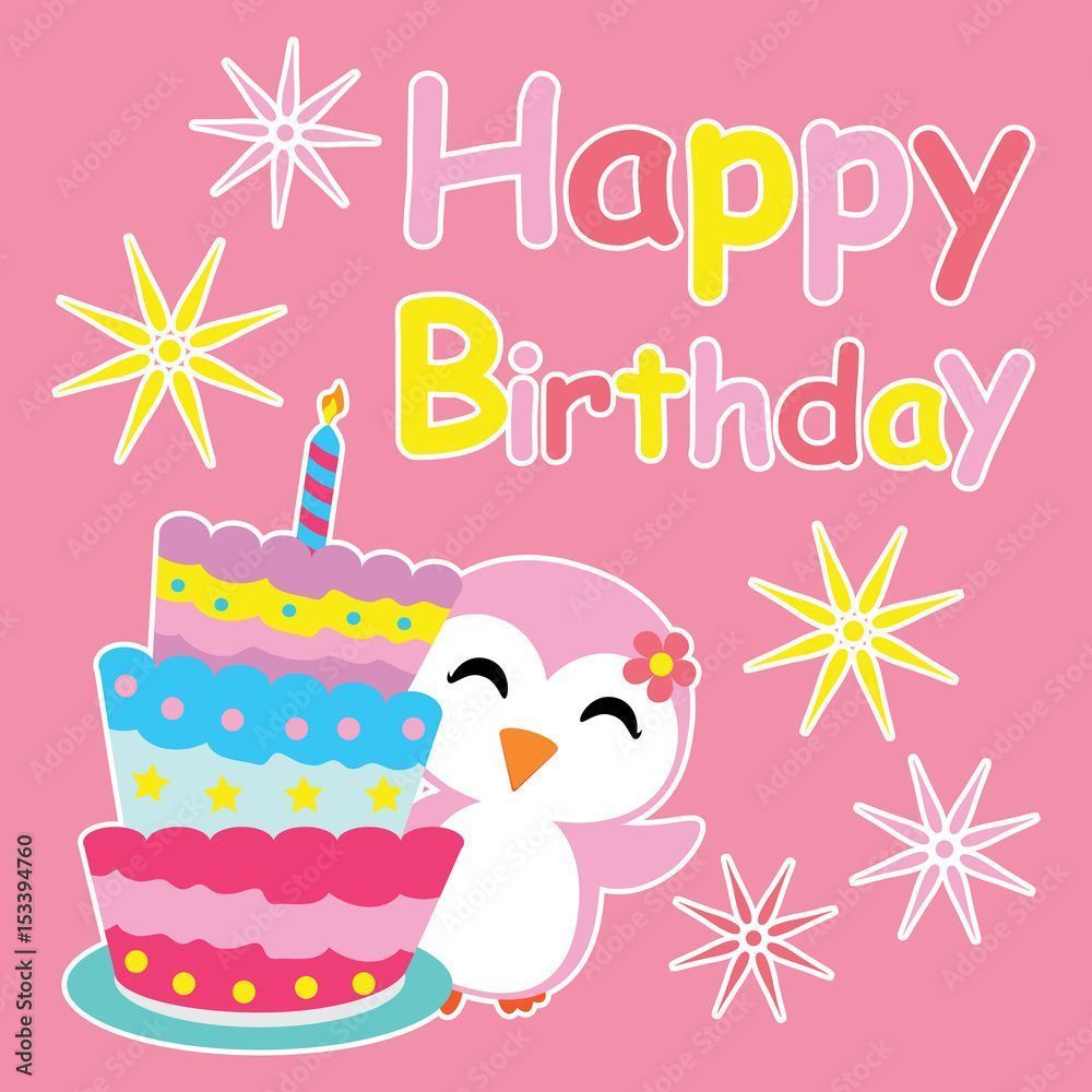 1000x1000 Cute penguin girl smiles beside