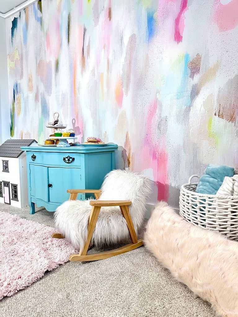 768x1024 Kids Birthday Cake Oversized Wall