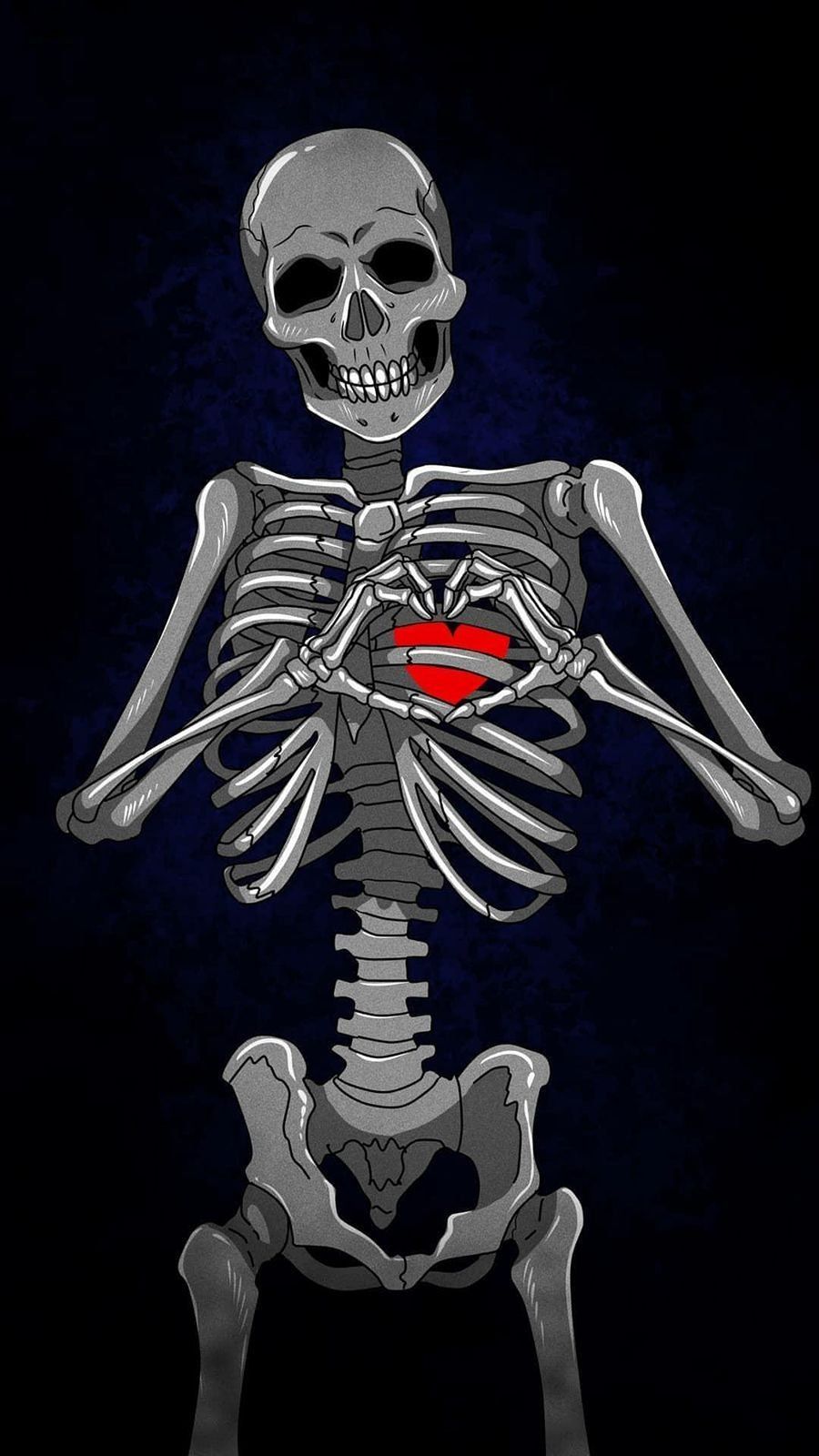 900x1600 Funny skeleton Wallpaper Download