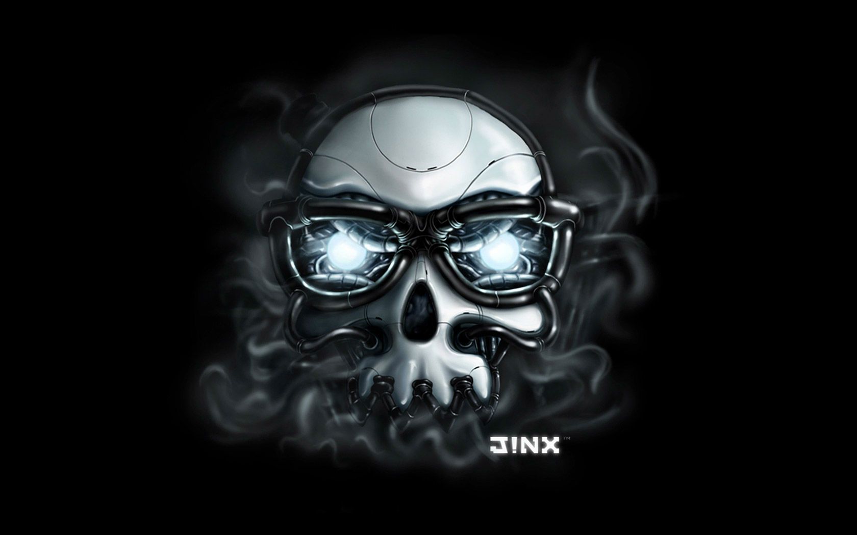 1680x1050 Dark Skull Wallpaper