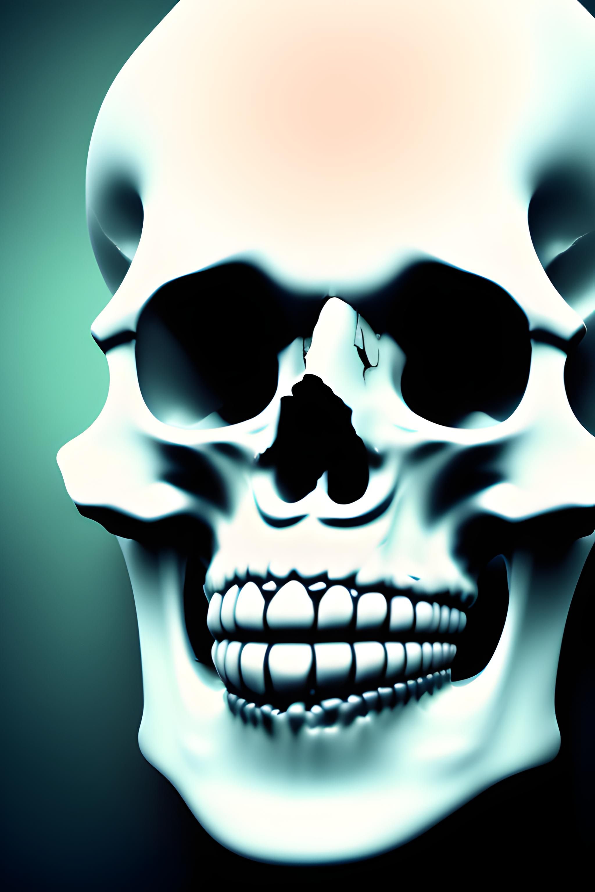 2048x3072 Funny skull graphics