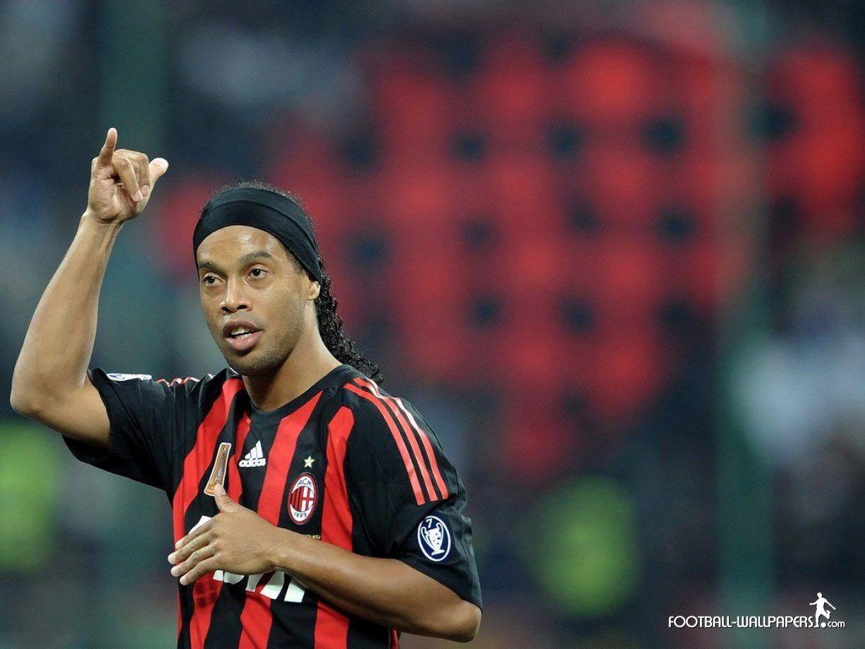 1227x920 Ronaldinho. Football Legends. Milan wallpaper, Ac milan