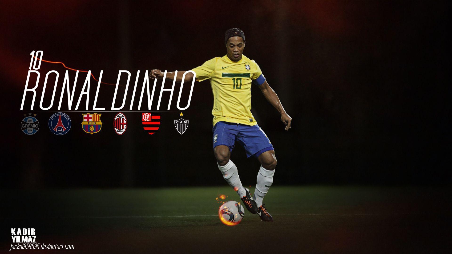 1920x1080 Ronaldinho Wallpaper