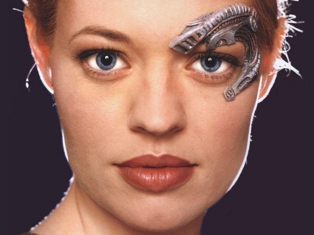 1024x768 Star trek voyager, Star trek borg, Star