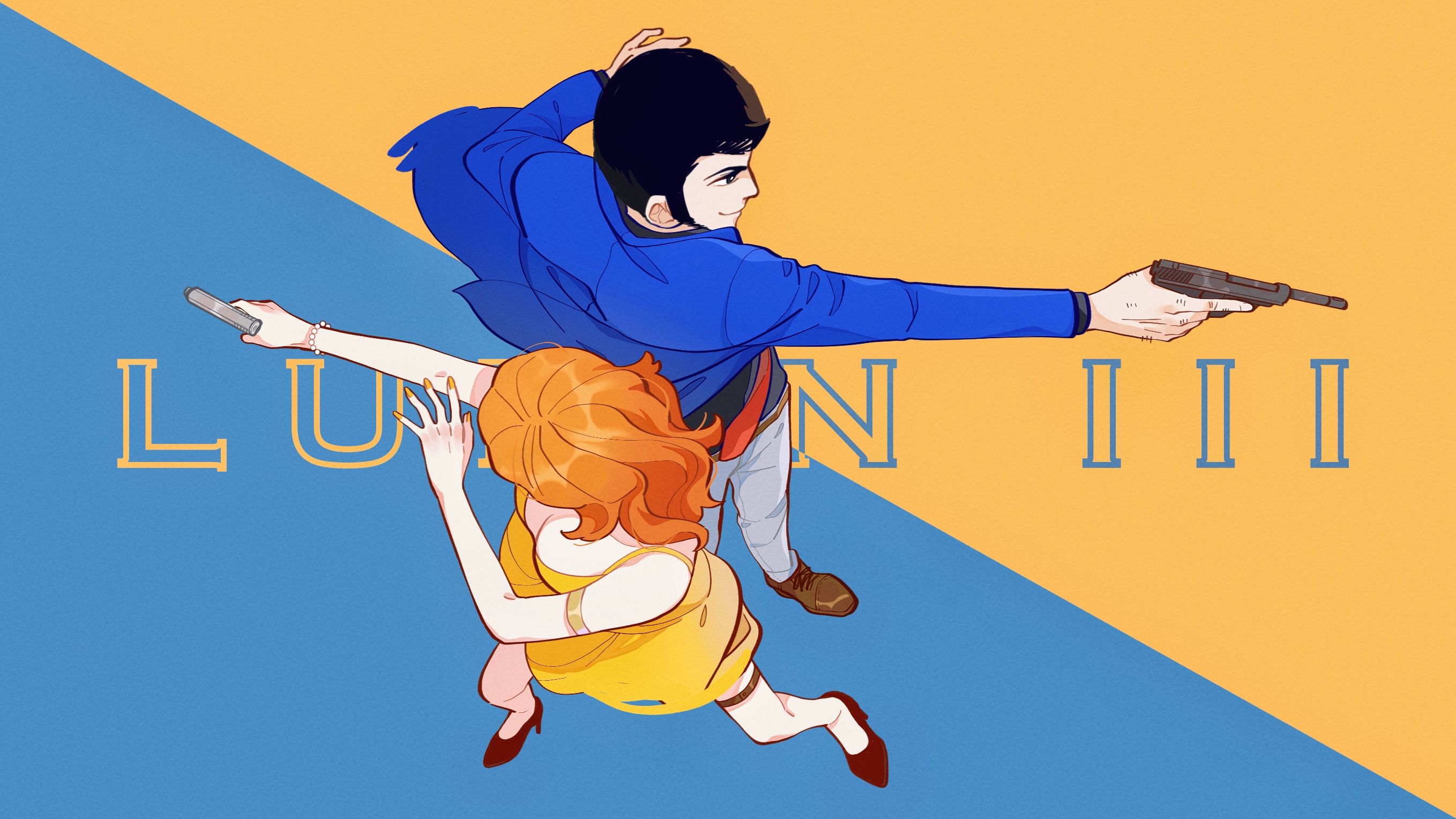 2717x1528 Anime Lupin The Third HD Wallpaper
