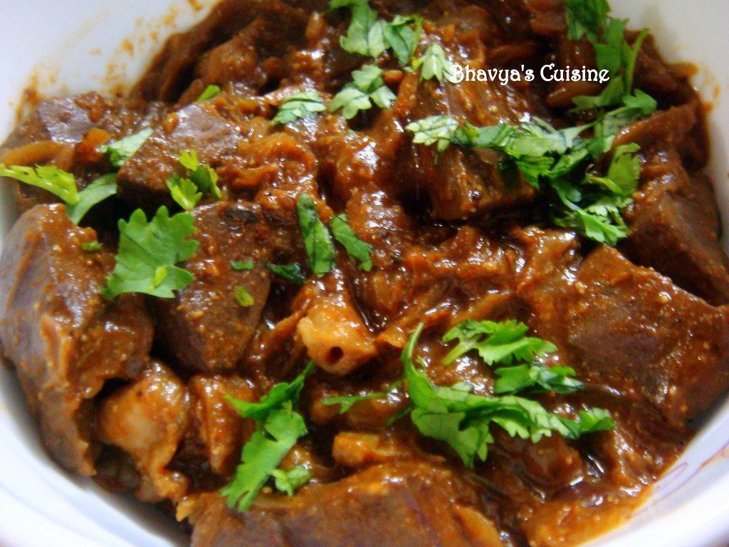 1024x768 spicy andhra mutton liver curry