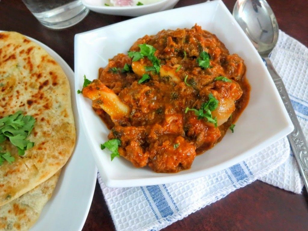 1024x768 Andhra Style Semi Gravy Mutton Curry