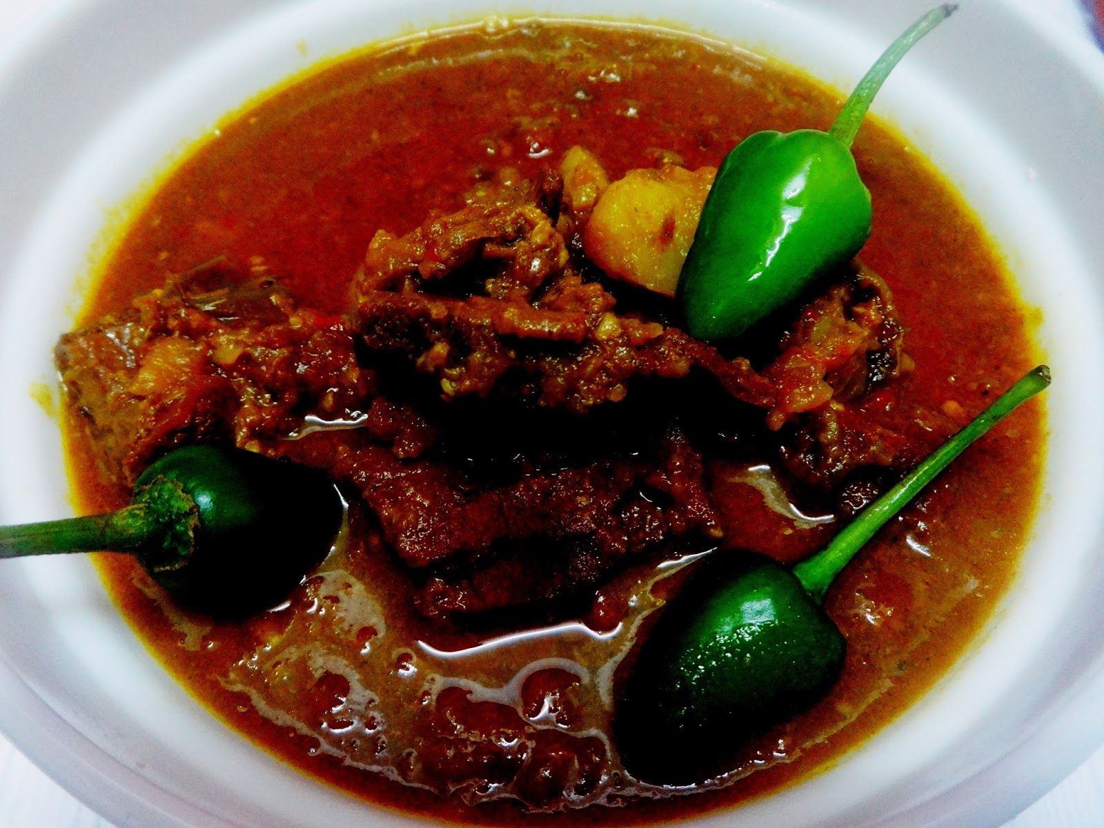 1600x1200 Mangsher jholBengali traditional lamb
