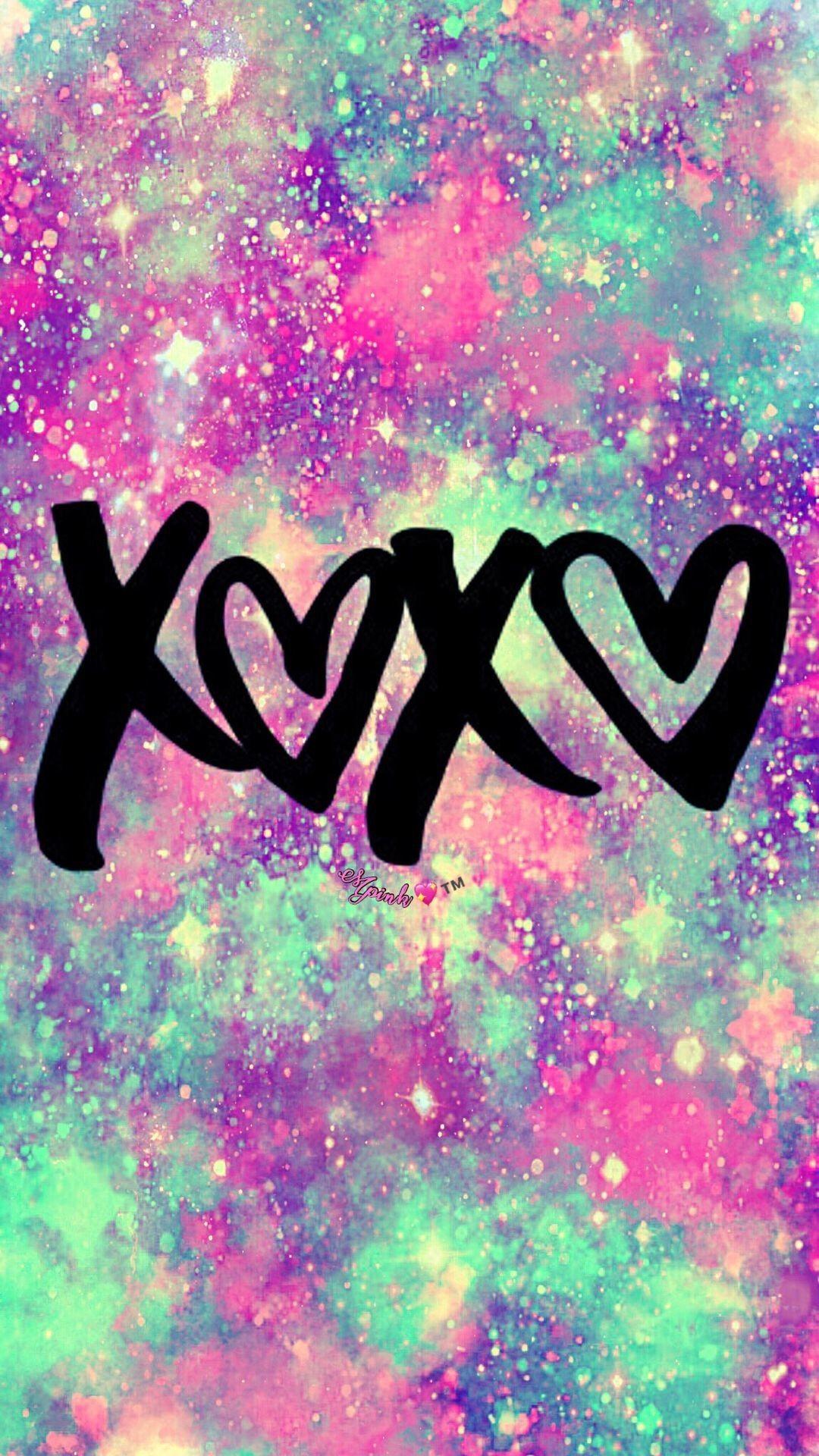 1080x1920 Glitter Wallpaper With Quotes Wallpaper Download