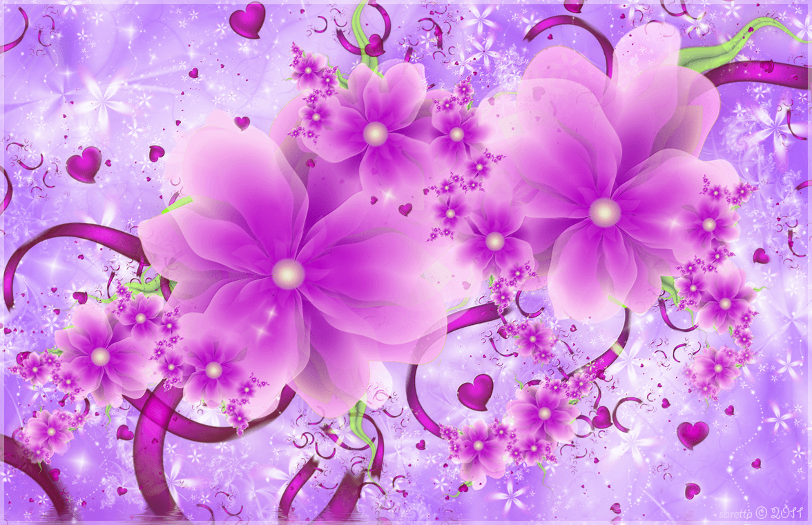 1176x761 Pink Flowers Wallpaper FREE Picture