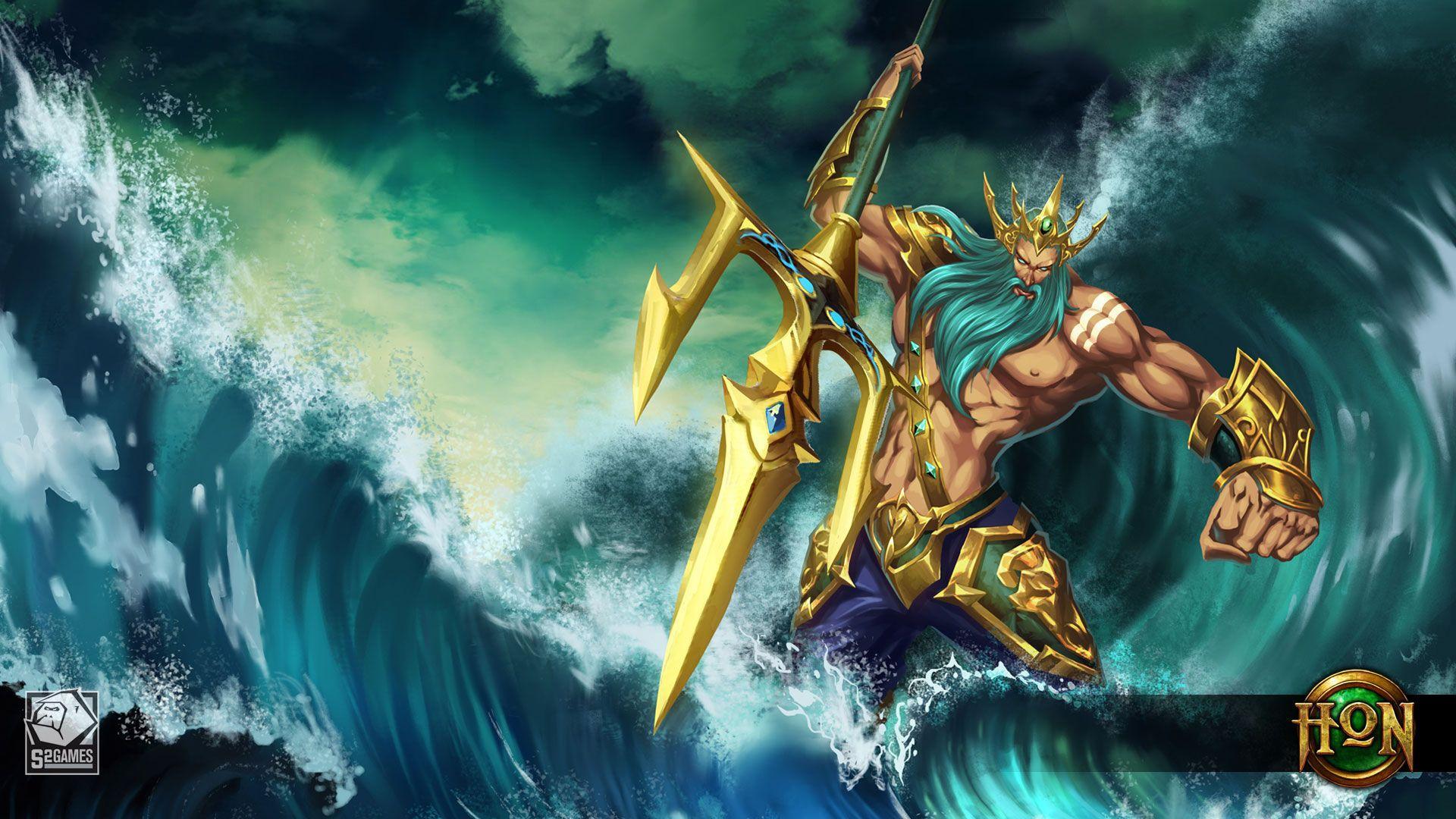 1920x1080 Poseidon Wallpaper