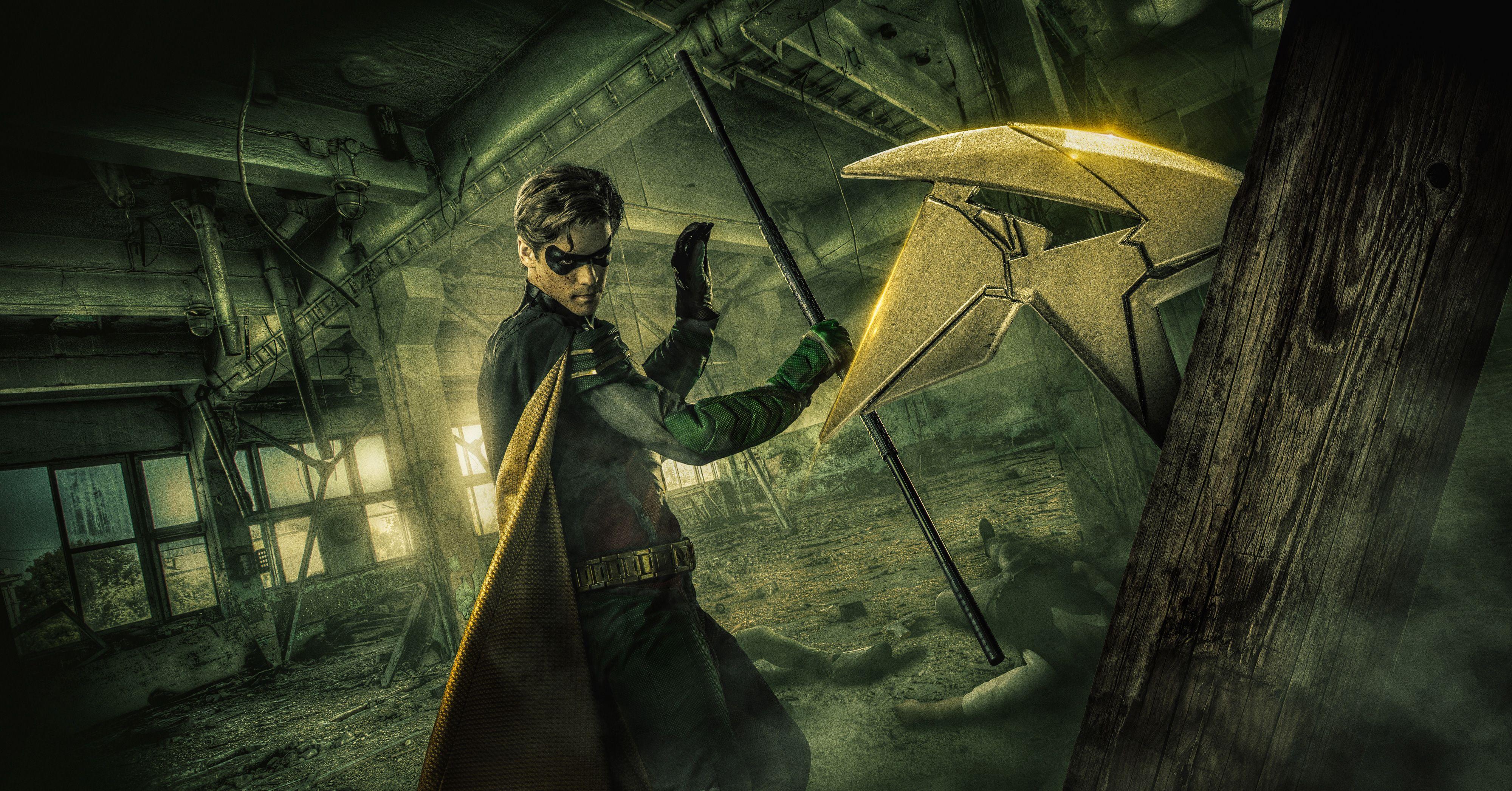 4000x2093 Robin In Titans 4k HD Tv Shows, 4k Wallpaper, Image