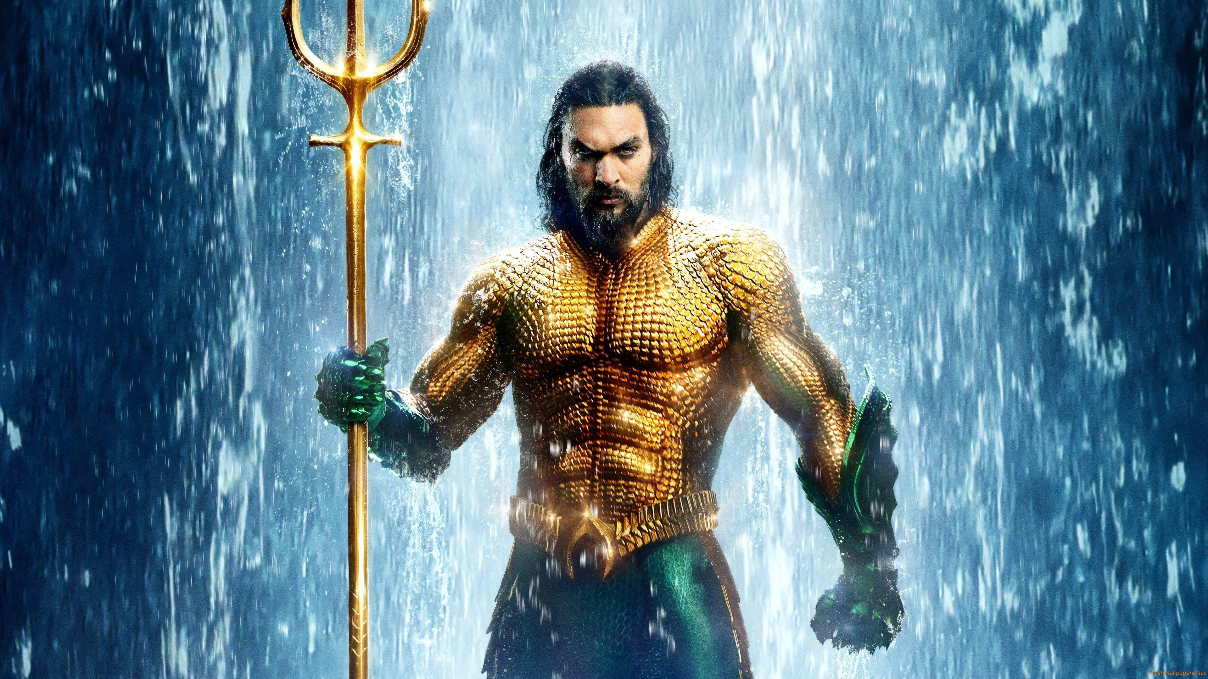 3840x2160 Jason Momoa As Aquaman 4K 8K wallpaper