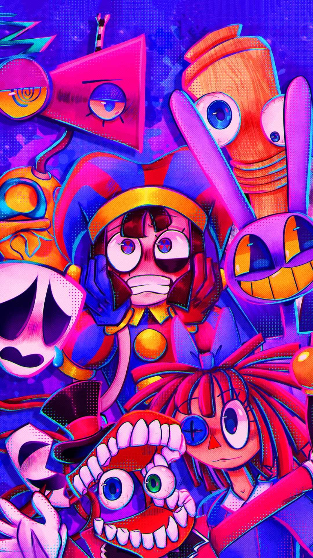 1080x1920 The Amazing Digital Circus Wallpaper