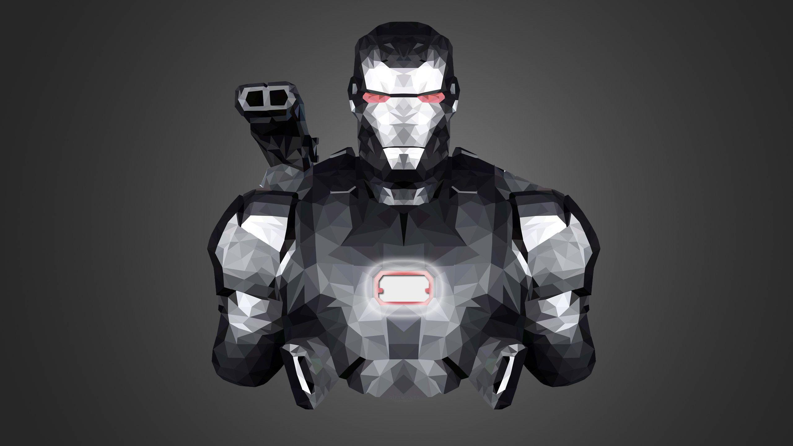 2560x1440 War Machine Wallpaper