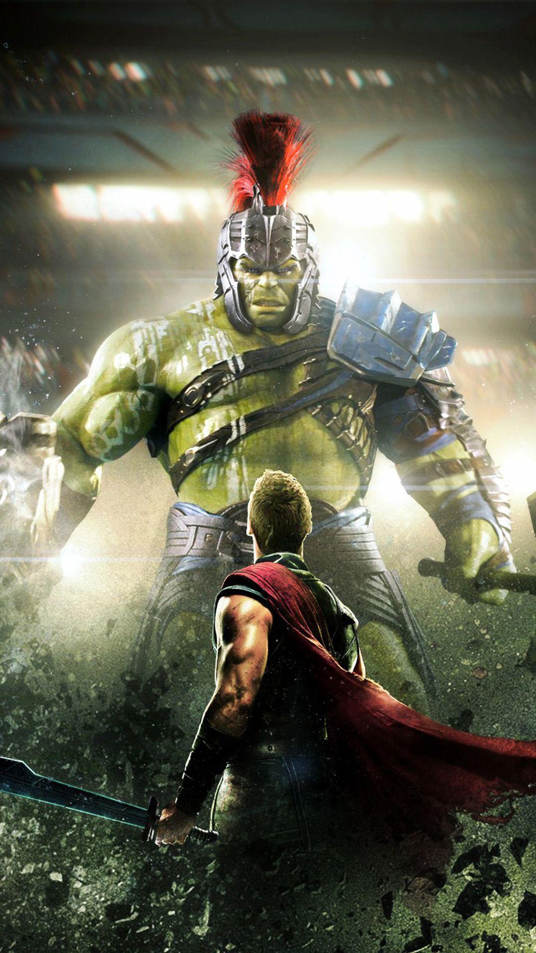 1080x1920 Hulk And Thor Wallpaper