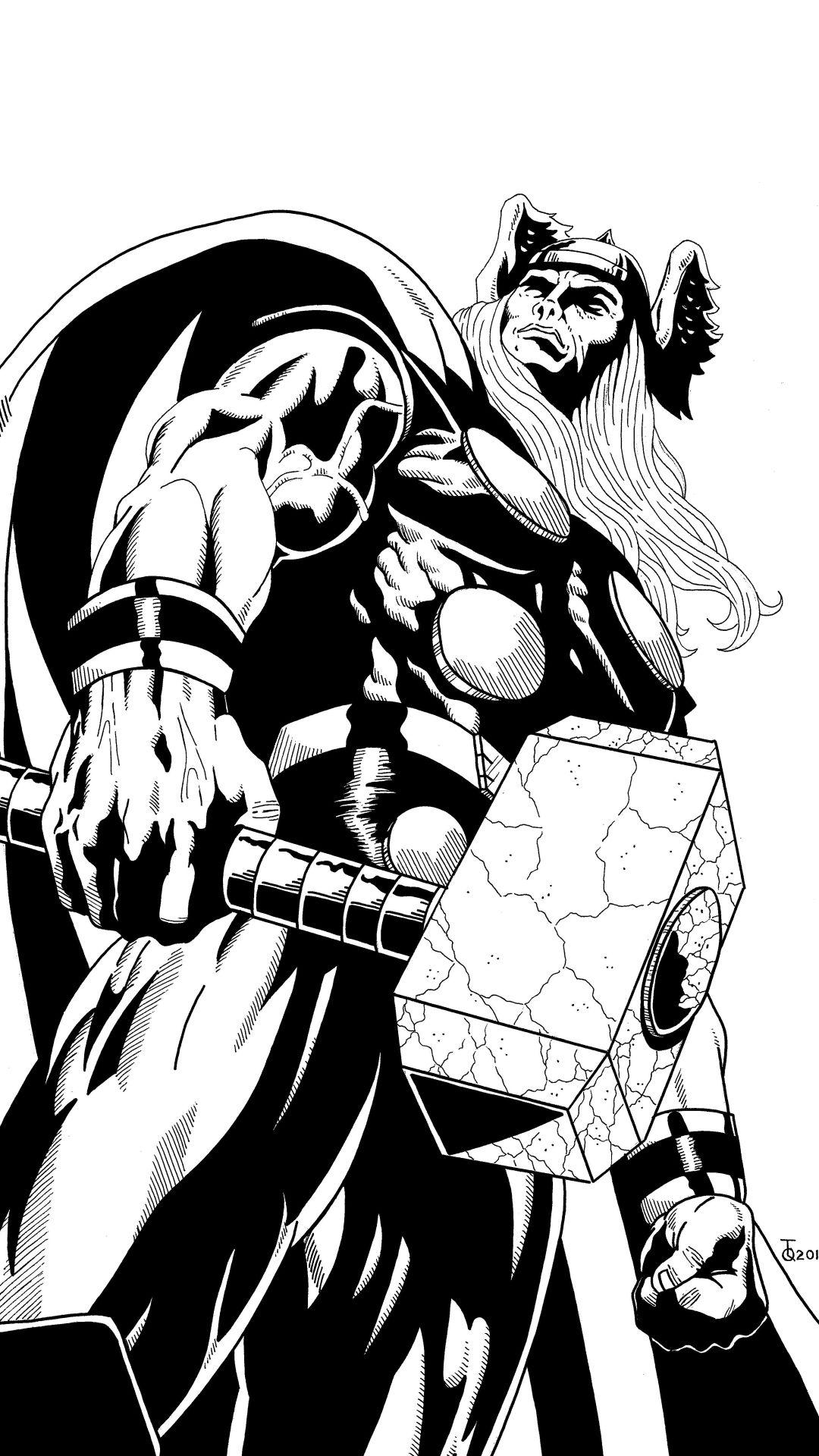 1080x1920 Comics The Mighty Thor (1080x1920) Wallpaper