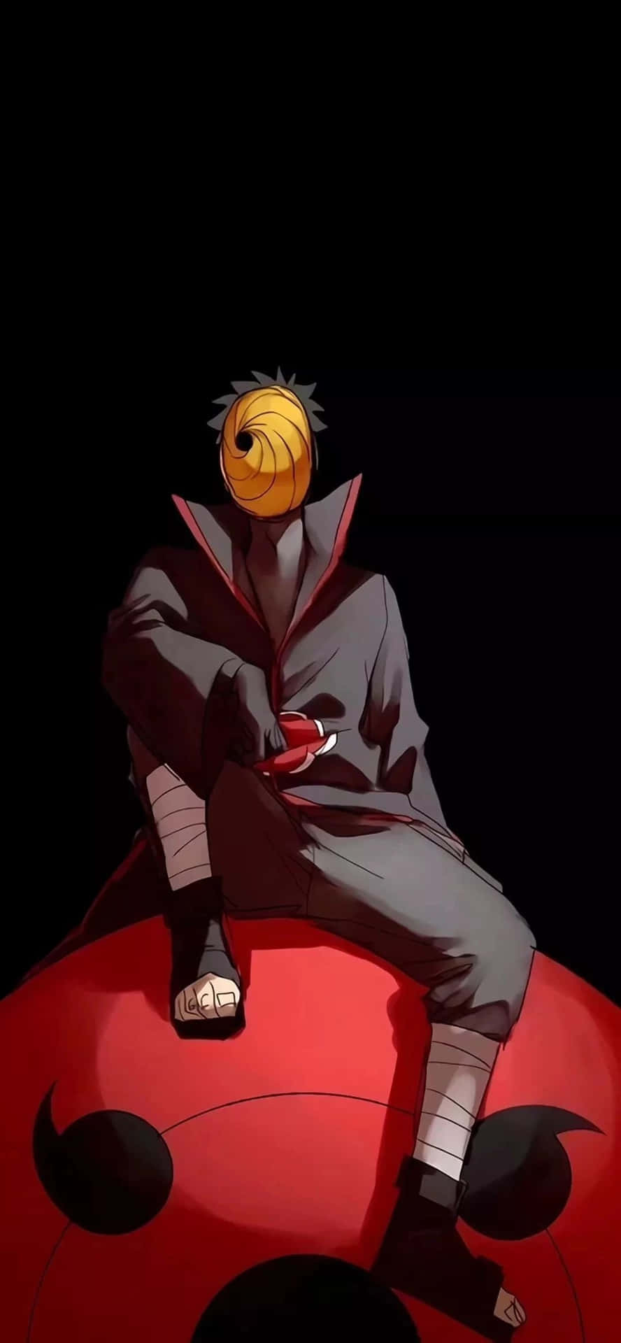 888x1920 Obito Aesthetic Wallpaper