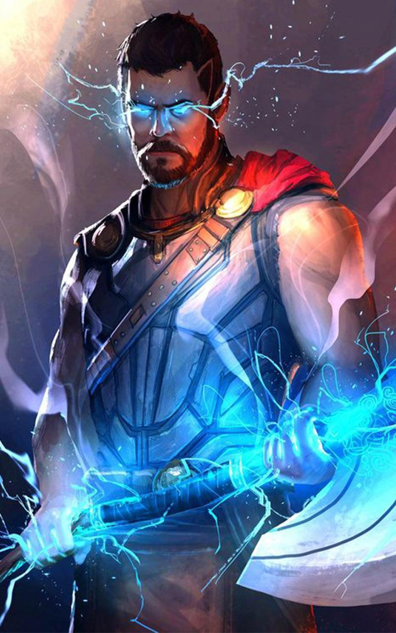 800x1280 Superhero Thor Wallpaper for Android