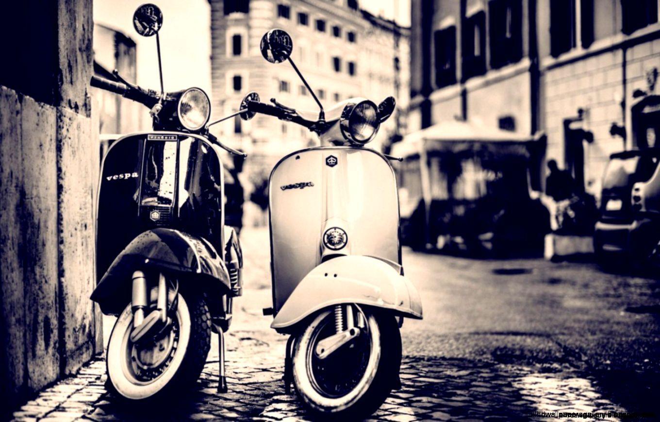 1360x869 Vespa Classic Wallpaper HD. Full HD Wallpaper