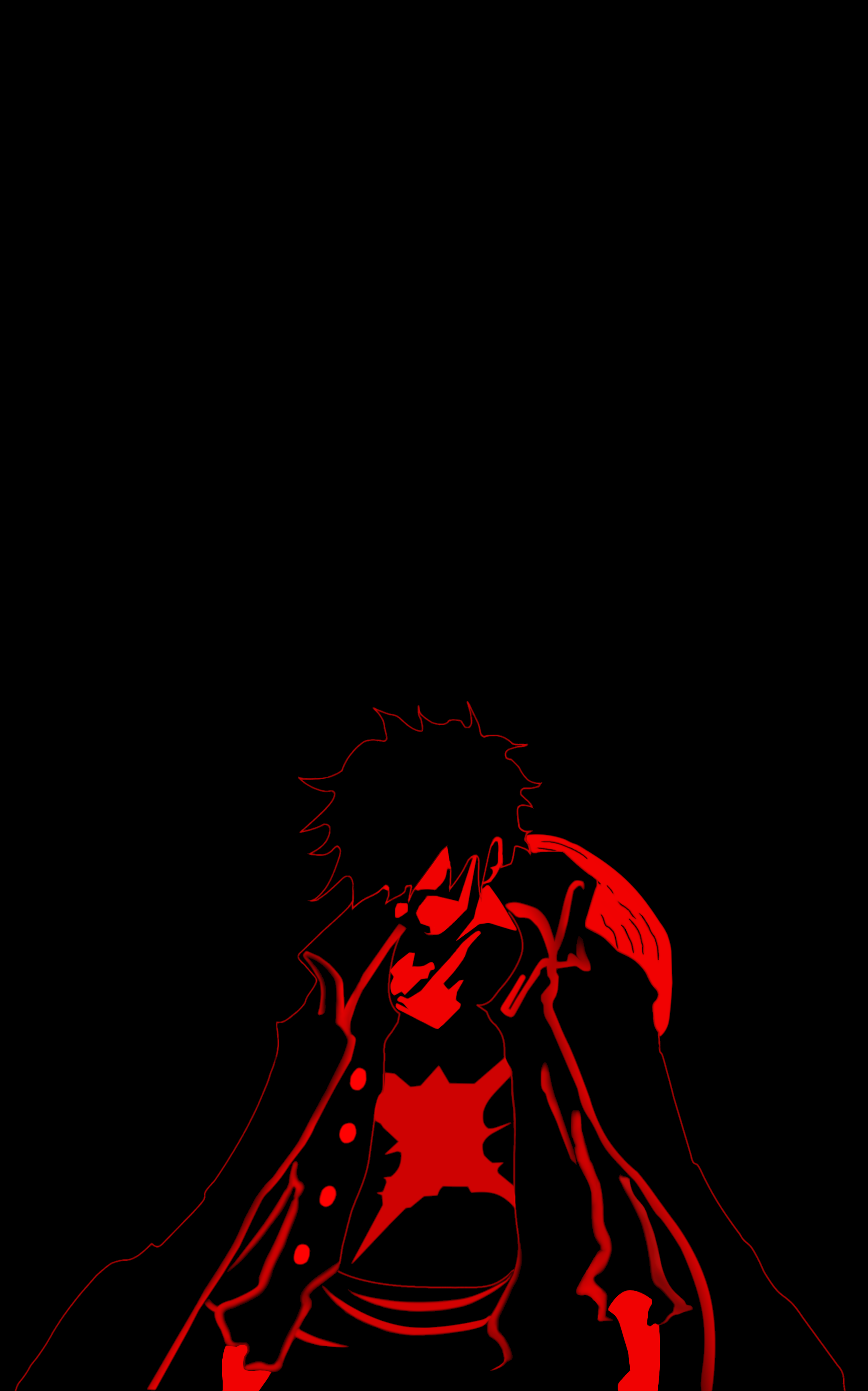 2160x3458 Made a panel of Luffy from Chapter 1010