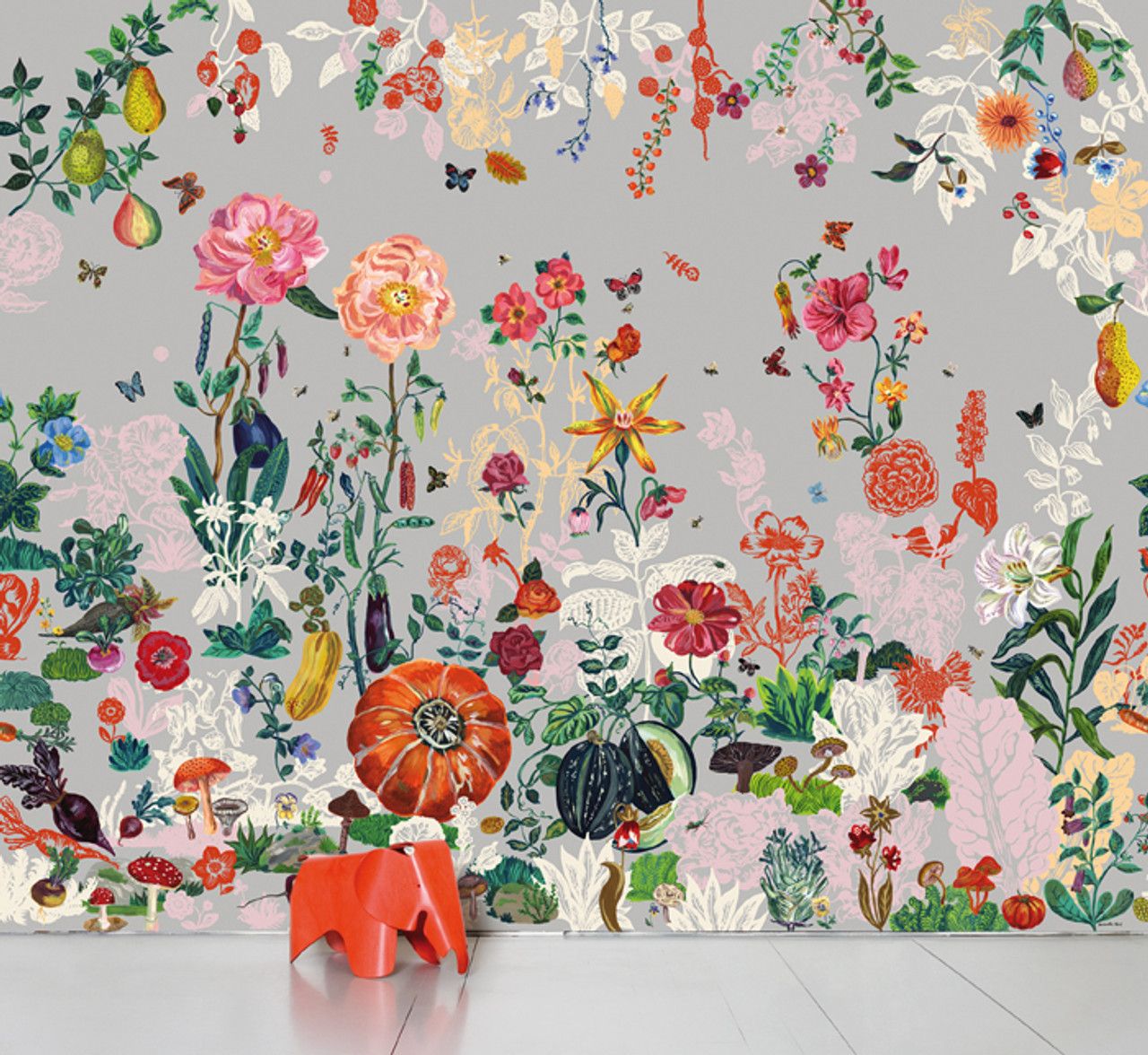 1280x1176 SCENIC WALLPAPER- Jardin gris designed