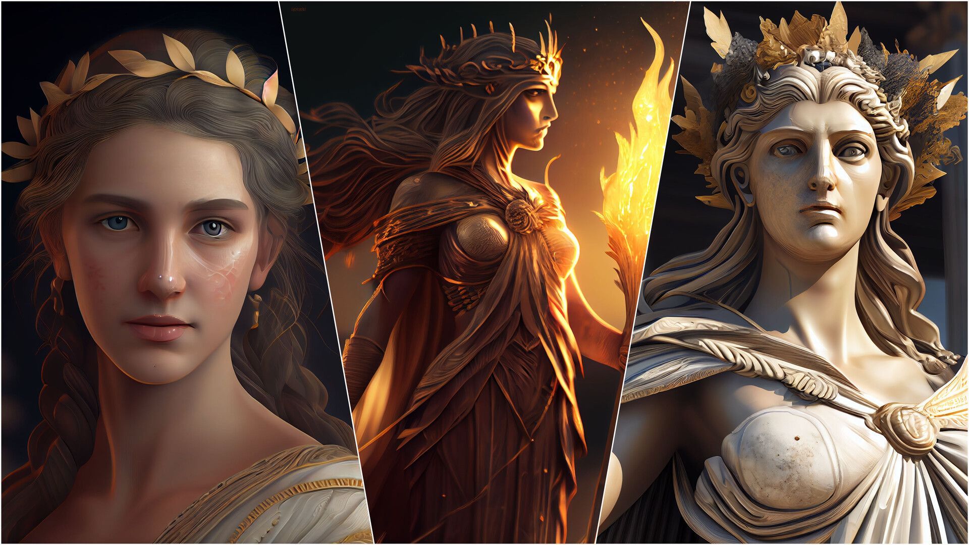 1920x1080 Ancient Goddess Demeter Reference Pack