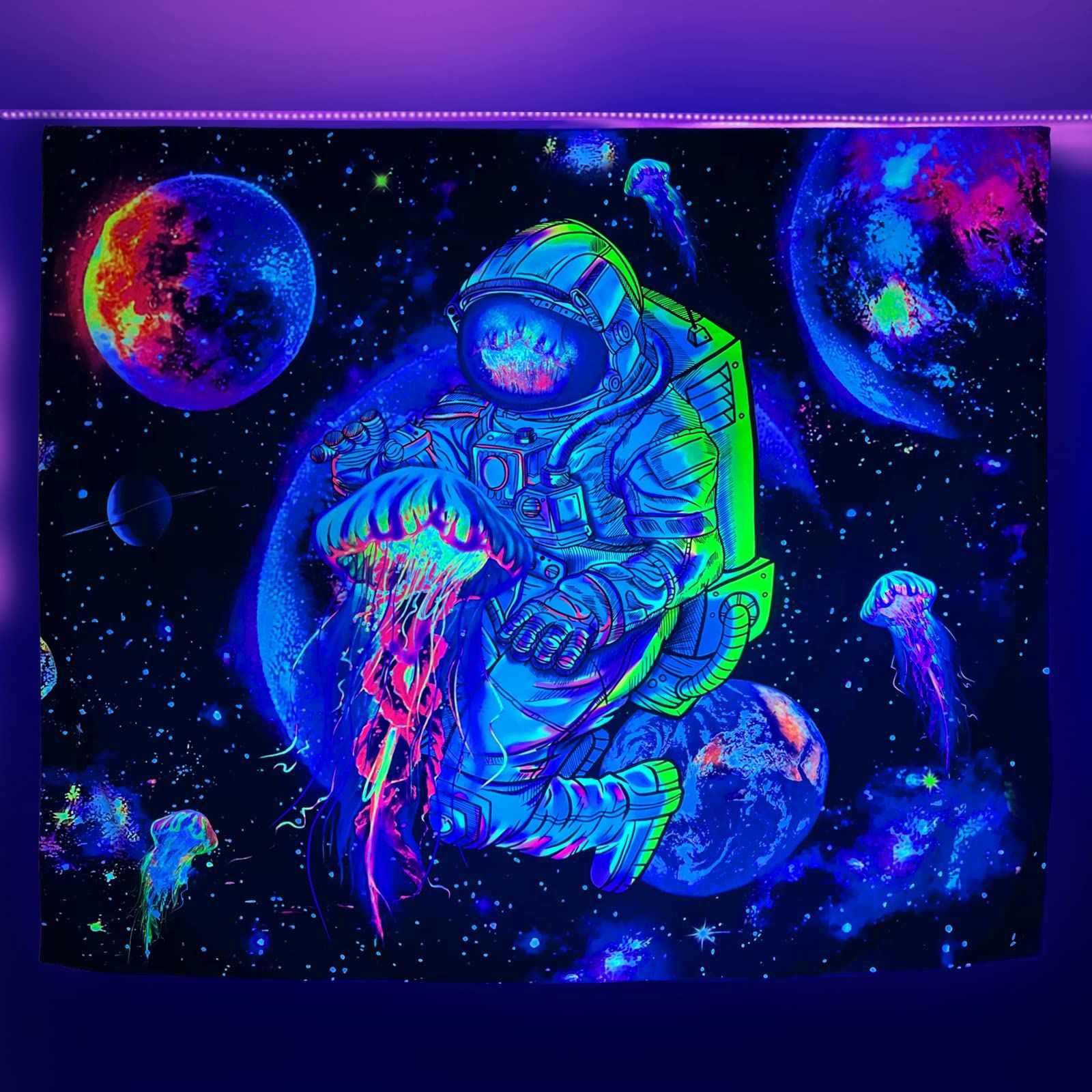 1600x1600 Pinknoke Blacklight Galaxy Space