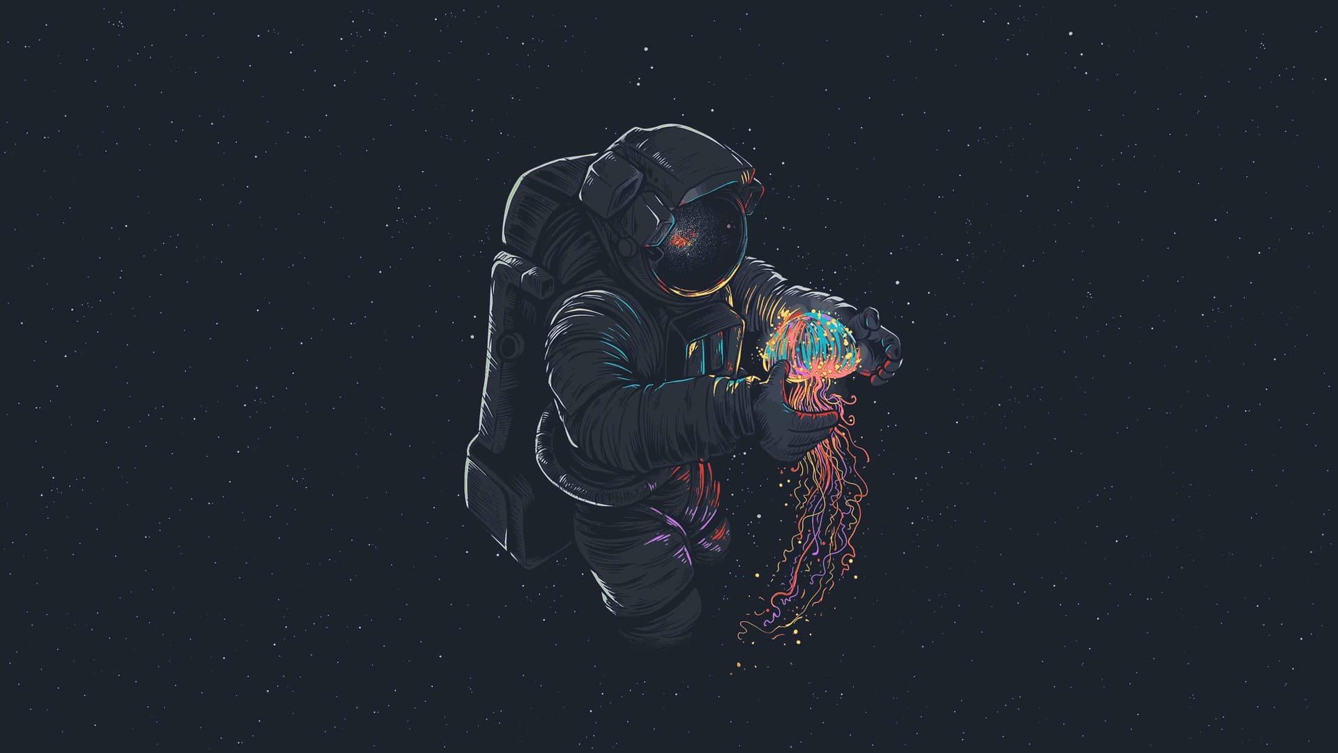 Astronaut Jellyfish Wallpapers Top Free Astronaut Jellyfish
