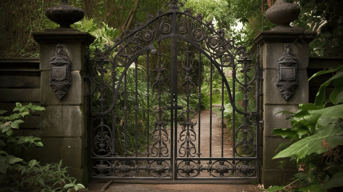 1200x673 Garden Gate Background Image, HD