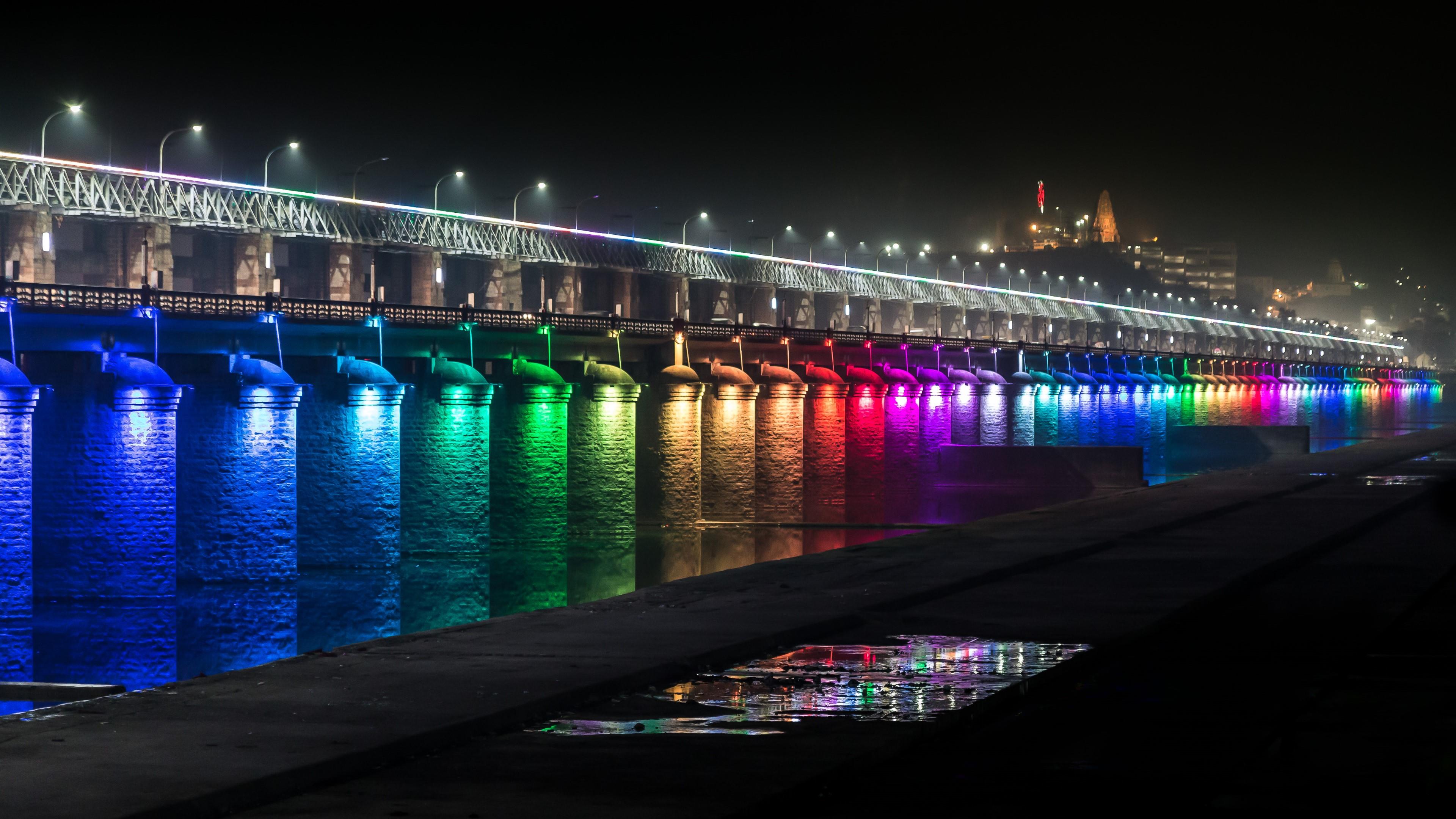 3840x2160 Prakasam Barrage