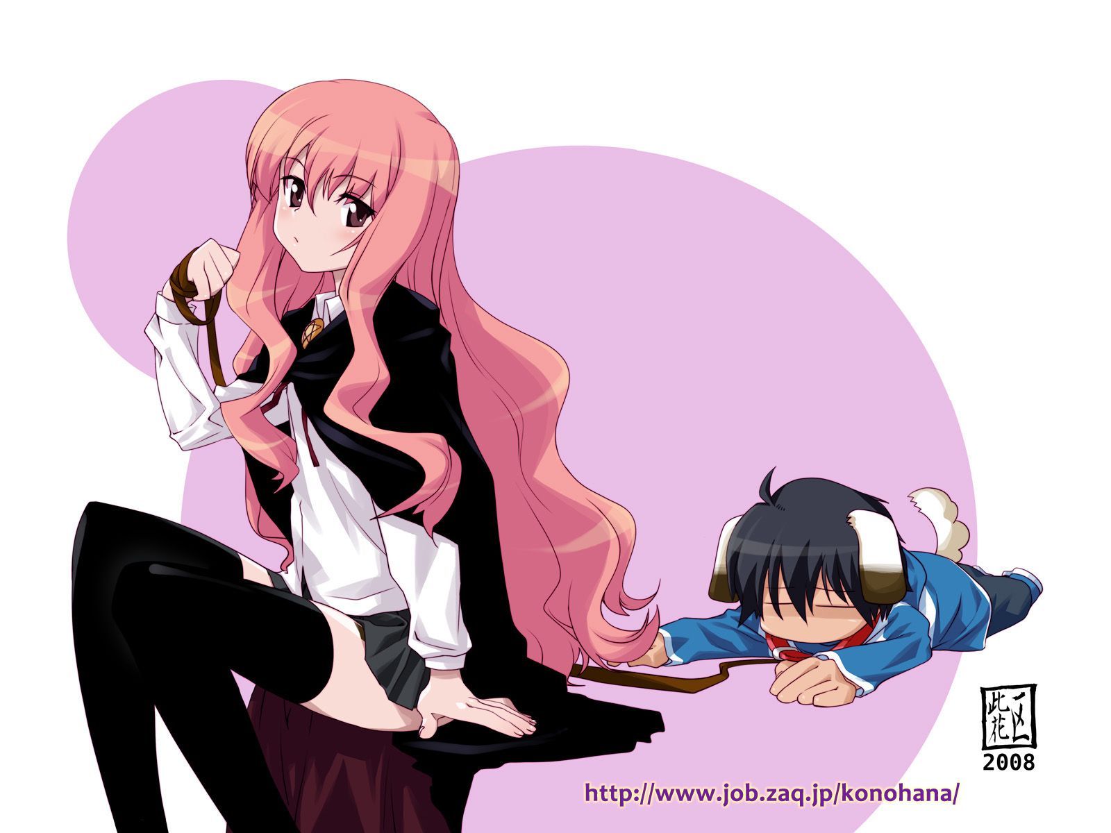 1600x1200 Anime wallpaper zero no tsukaima