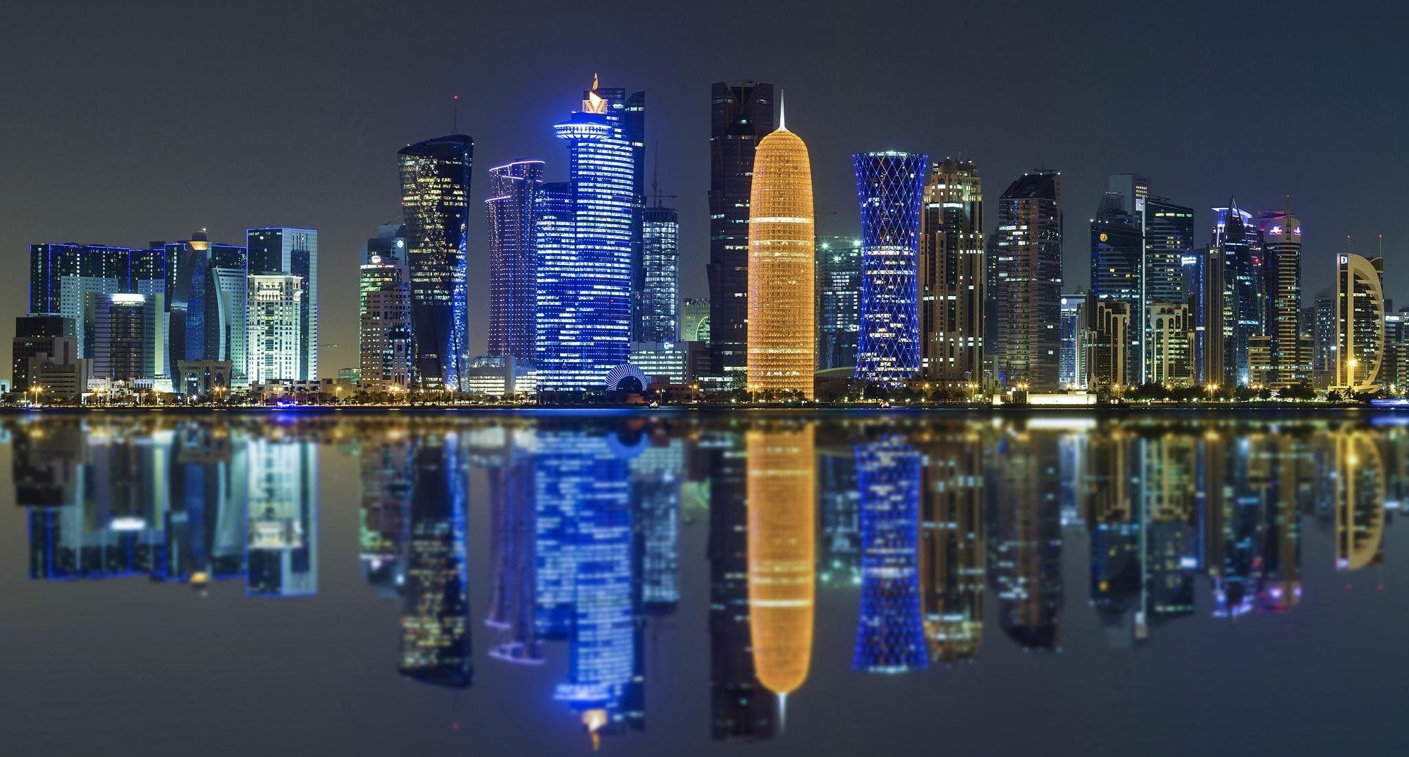 Doha Skyline Wallpapers Top Free Doha Skyline Backgrounds 