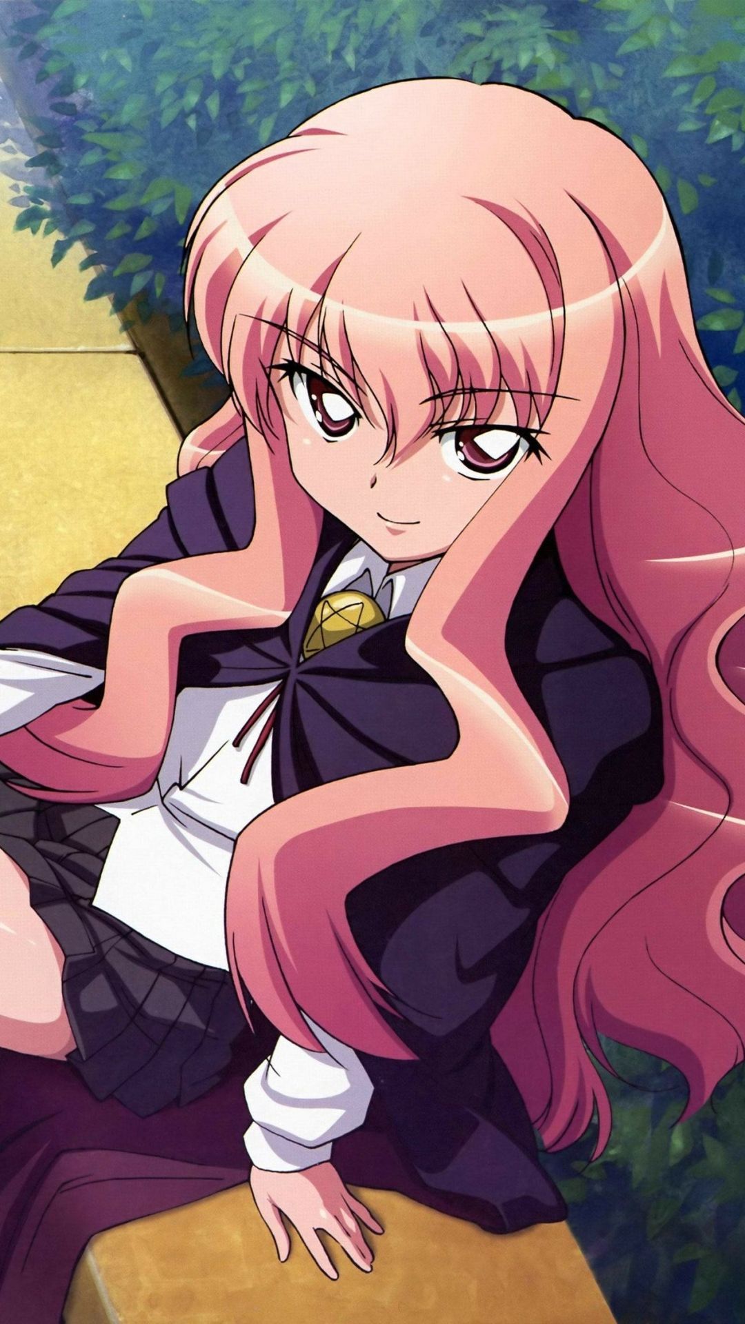 1080x1920 wallpaper: Anime, Pink Hair, Long Hair