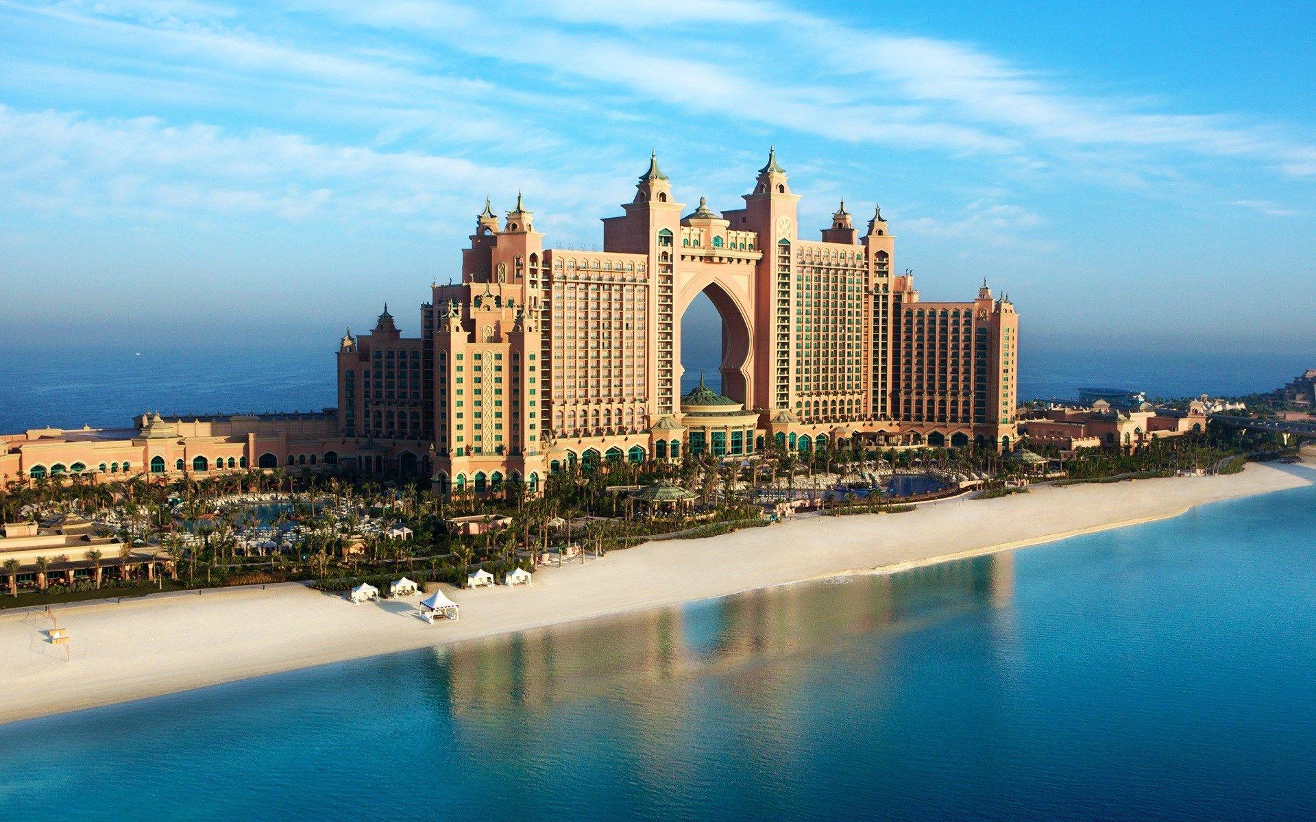 1920x1200 Atlantis The Palm Beach Dubai Wallpaper [1920x1200]