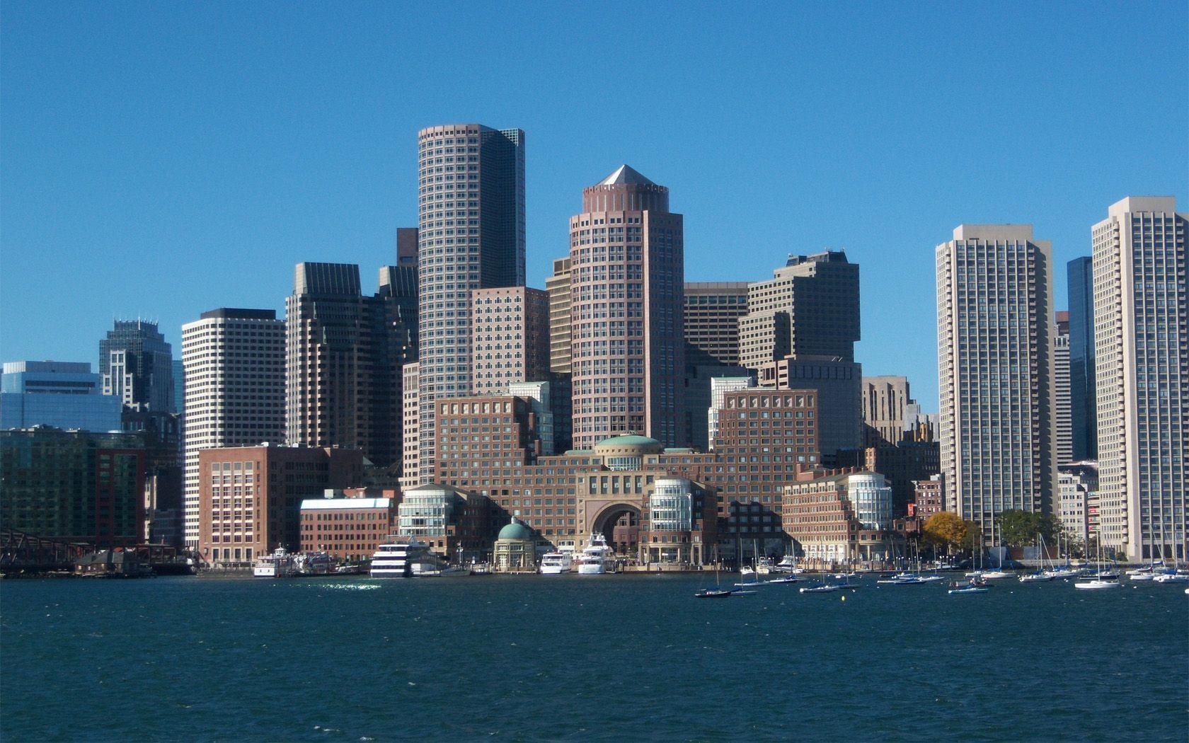 Boston Skyline Wallpapers Top Free Boston Skyline Backgrounds Wallpaperaccess